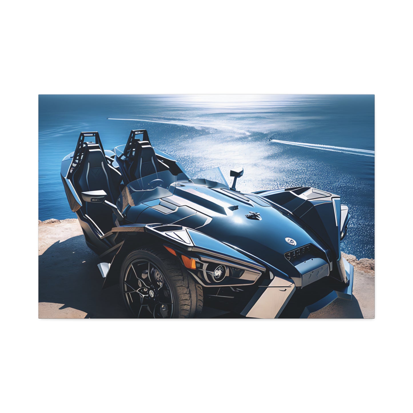 Polaris Slingshot Oceanside View Canvas - Sling Life Fans