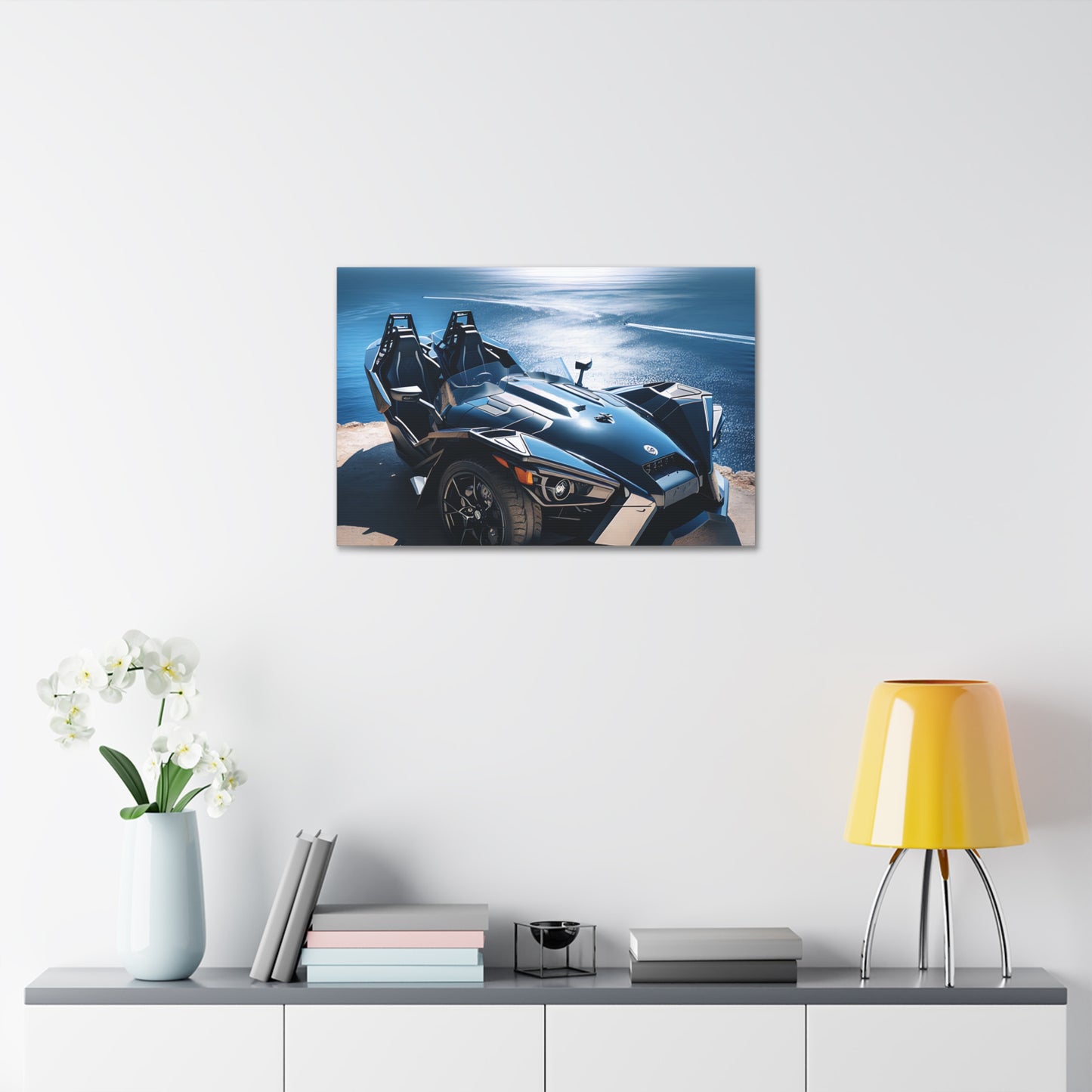 Polaris Slingshot Oceanside View Canvas - Sling Life Fans
