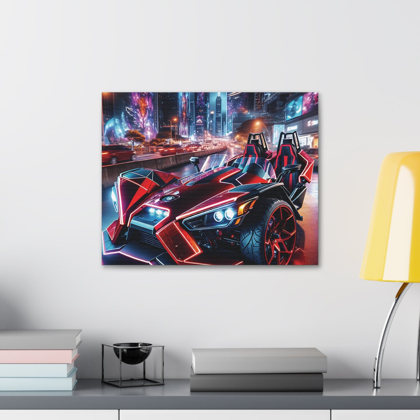 Polaris Slingshot Neon Lights Canvas - Sling Life Fans