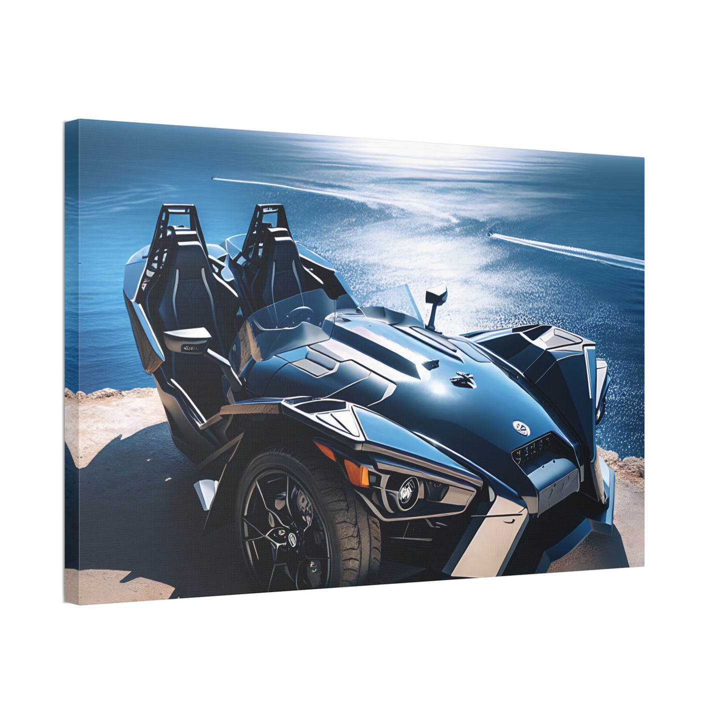 Polaris Slingshot Oceanside View Canvas - Sling Life Fans