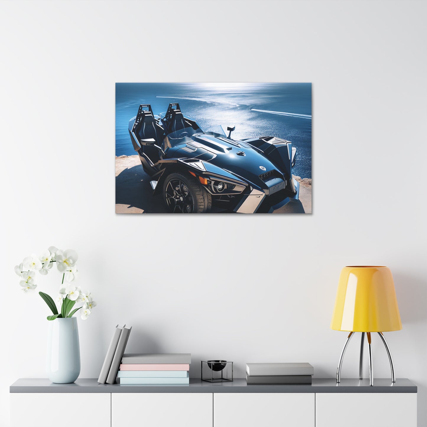 Polaris Slingshot Oceanside View Canvas - Sling Life Fans