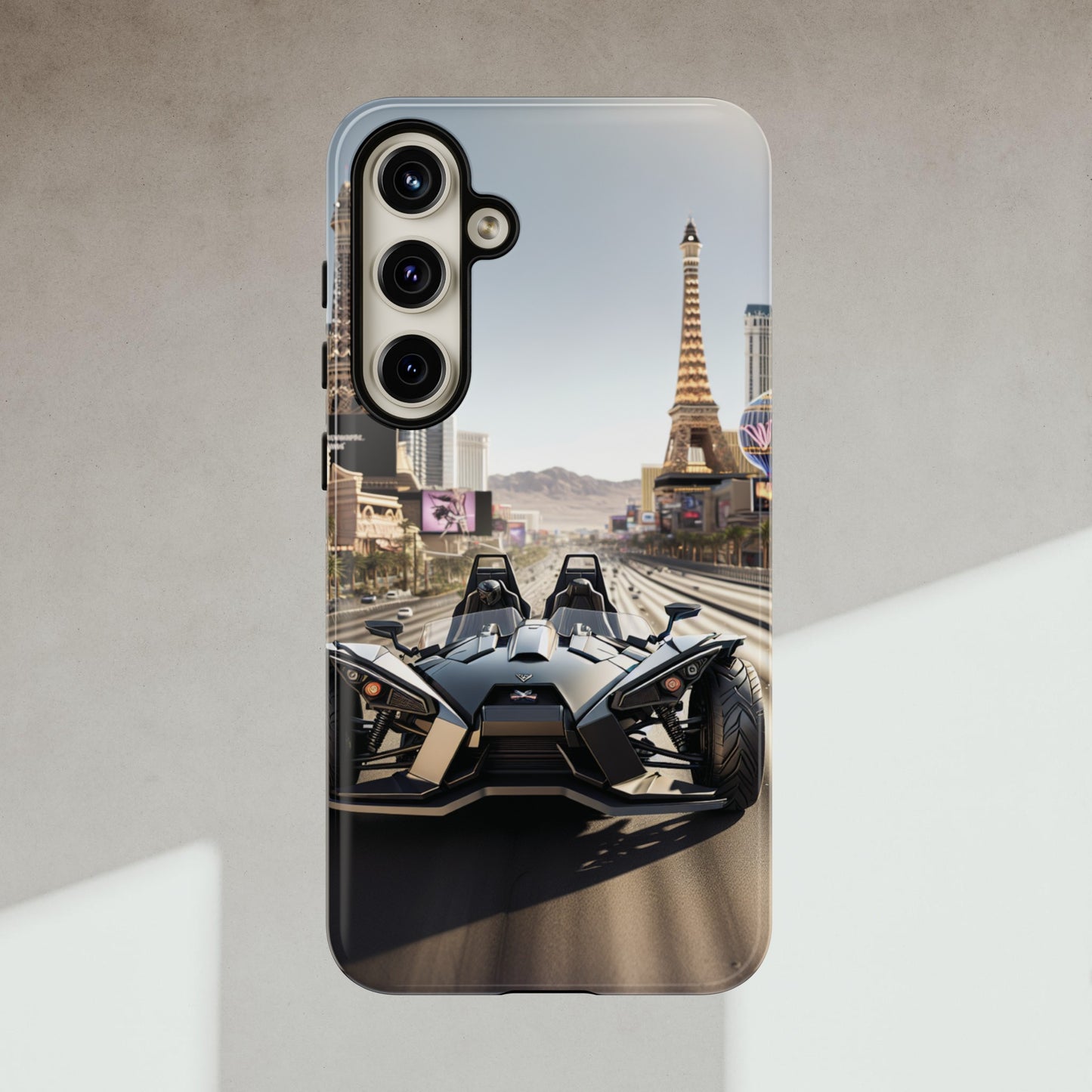 Polaris Slingshot Vegas Strip Tough Phone Case - Sling Life Fans