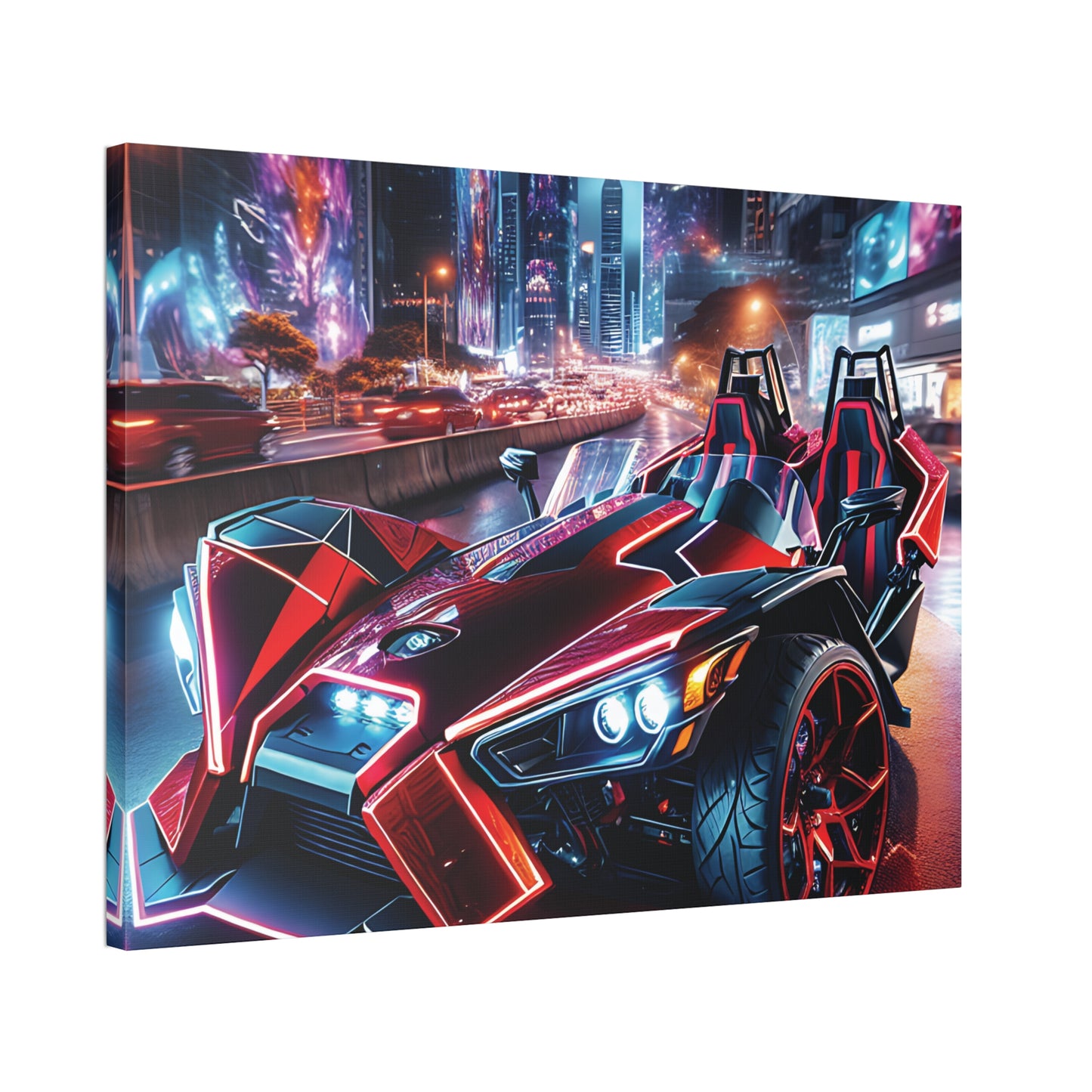 Polaris Slingshot Neon Lights Canvas - Sling Life Fans