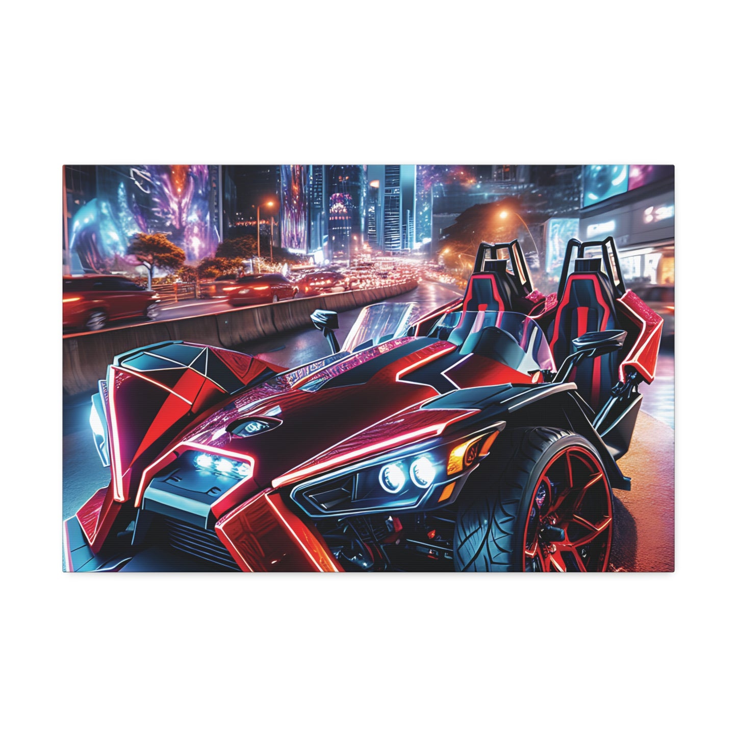 Polaris Slingshot Neon Lights Canvas - Sling Life Fans