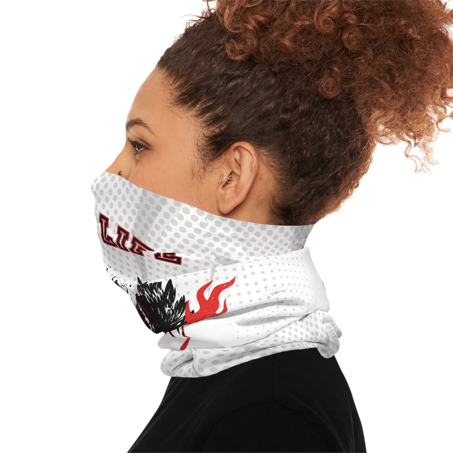Sling Life Skull w/Flames Lightweight Neck Gaiter - Sling Life Fans