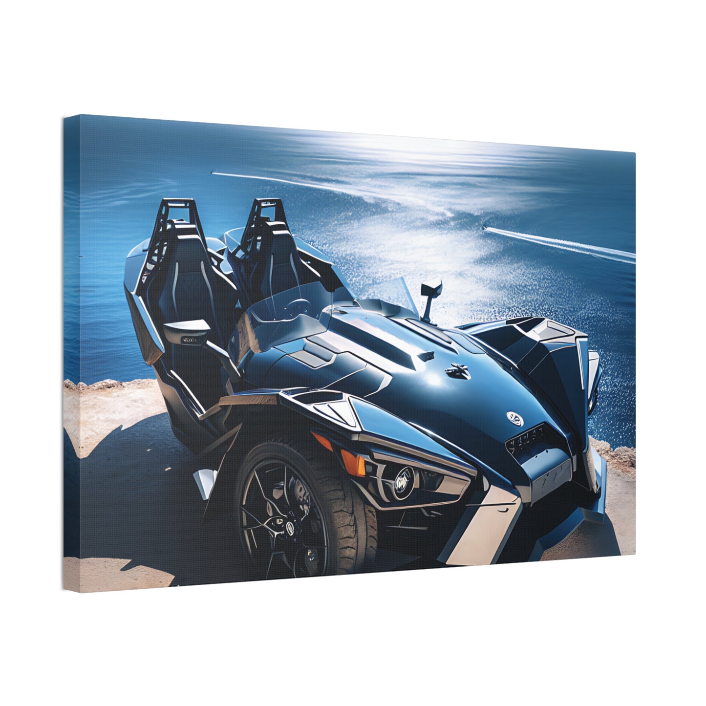 Polaris Slingshot Oceanside View Canvas - Sling Life Fans