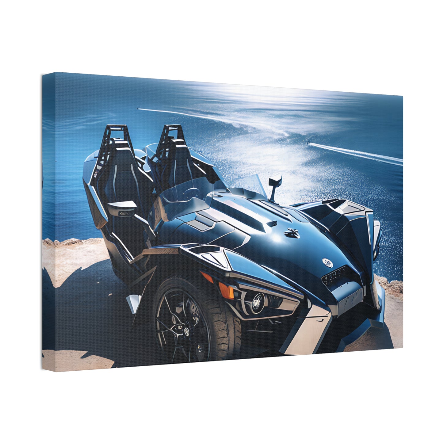 Polaris Slingshot Oceanside View Canvas - Sling Life Fans