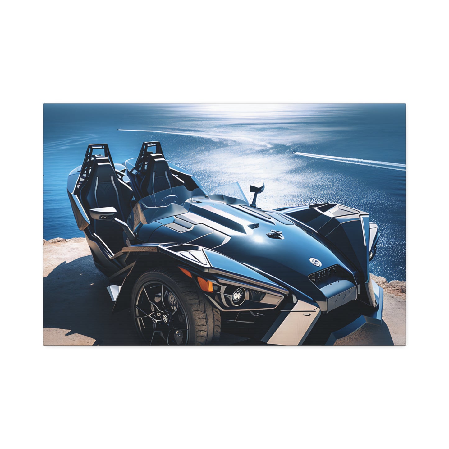 Polaris Slingshot Oceanside View Canvas - Sling Life Fans