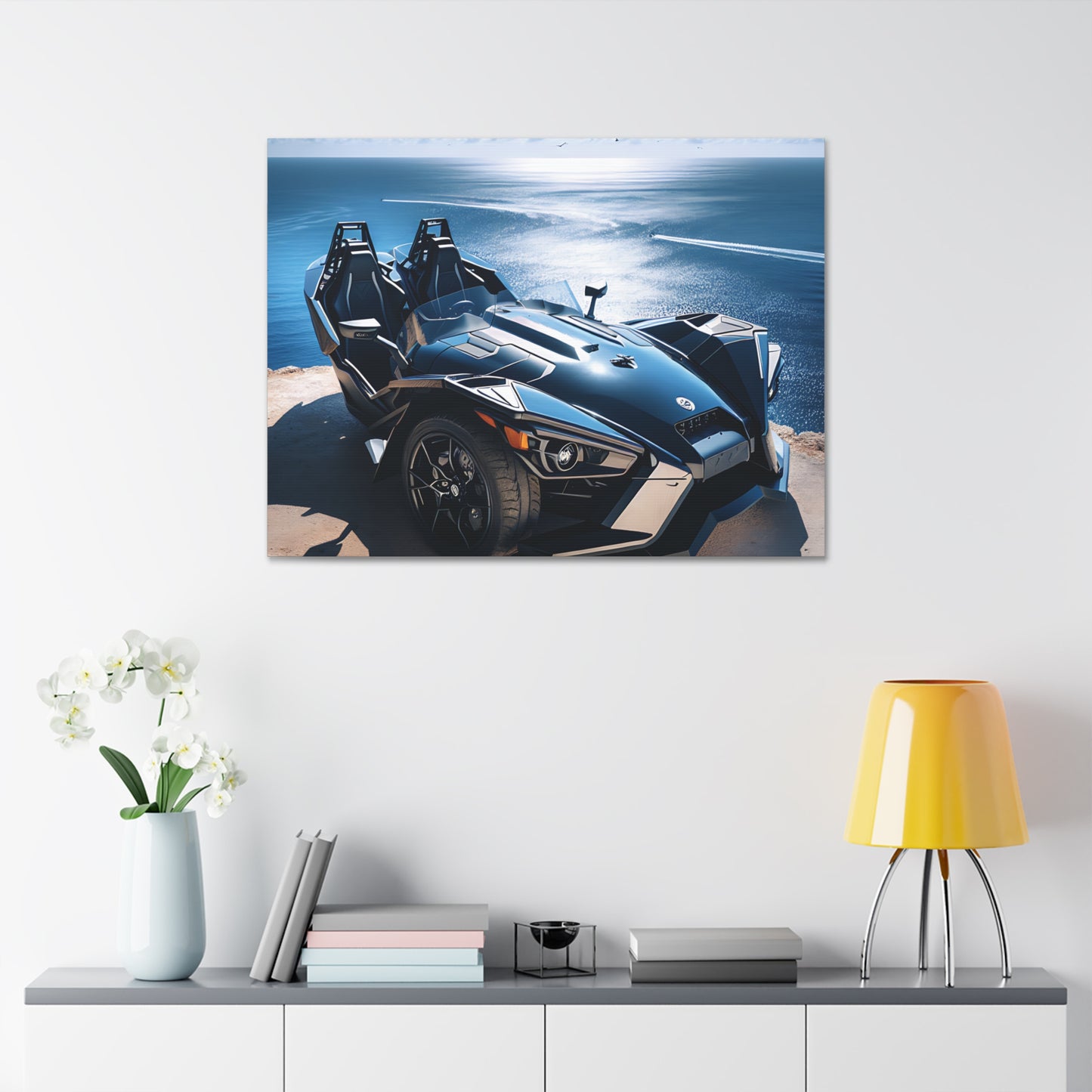 Polaris Slingshot Oceanside View Canvas - Sling Life Fans