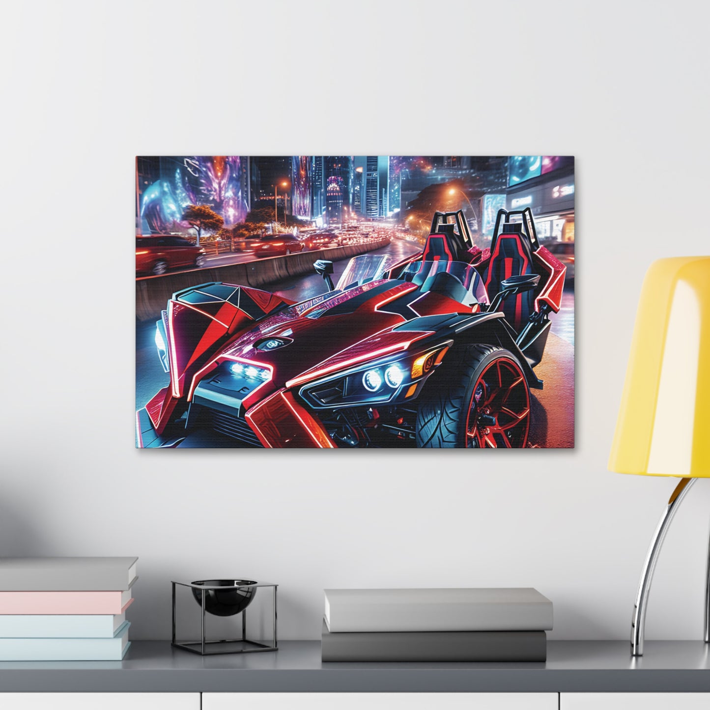 Polaris Slingshot Neon Lights Canvas - Sling Life Fans