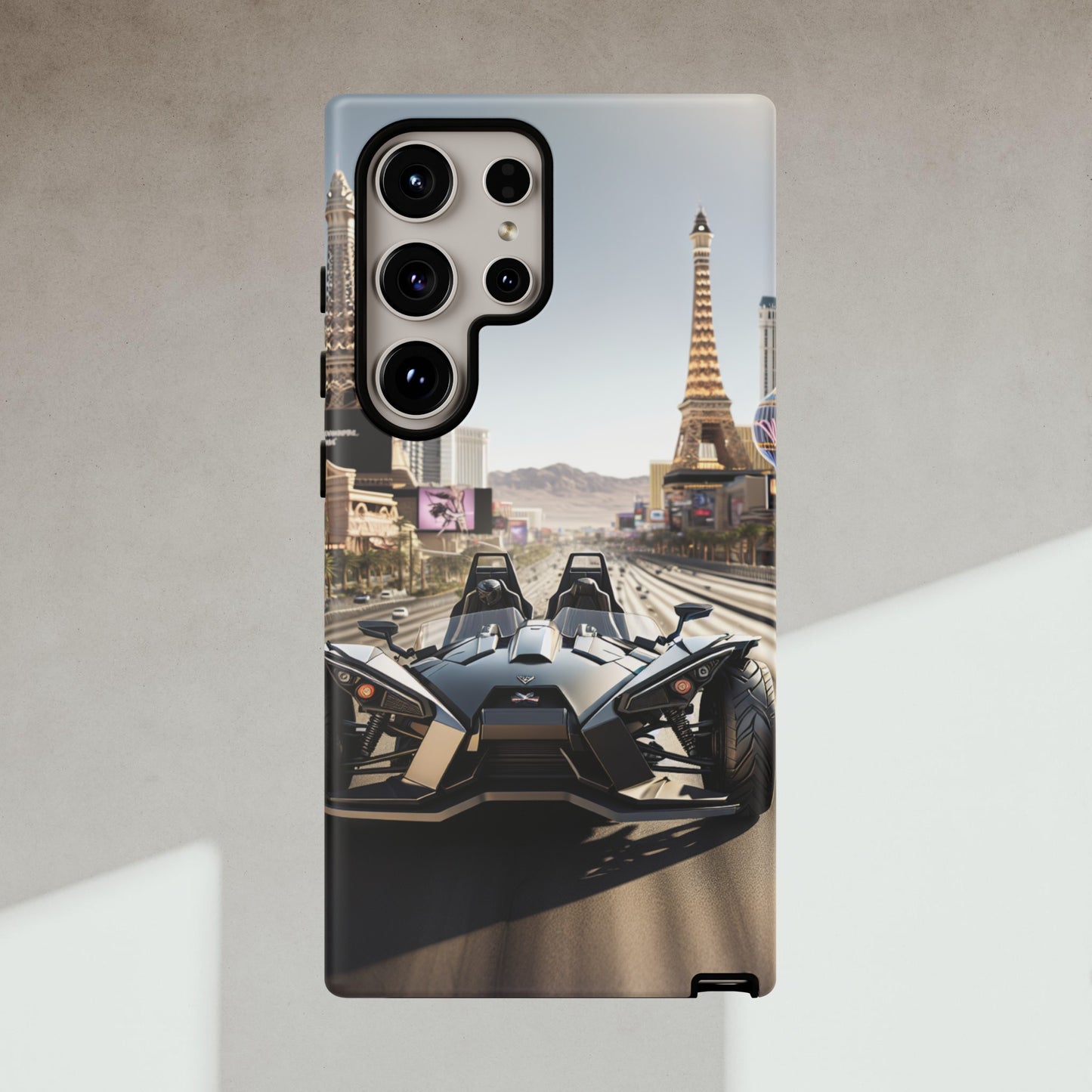 Polaris Slingshot Vegas Strip Tough Phone Case - Sling Life Fans