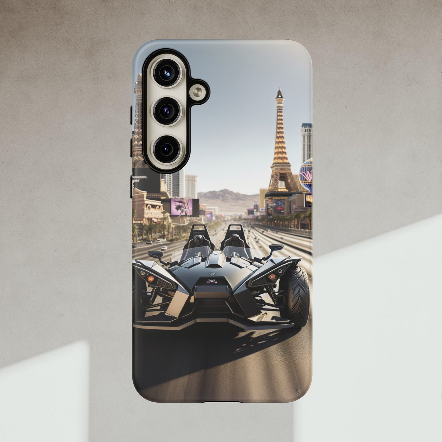 Polaris Slingshot Vegas Strip Tough Phone Case - Sling Life Fans