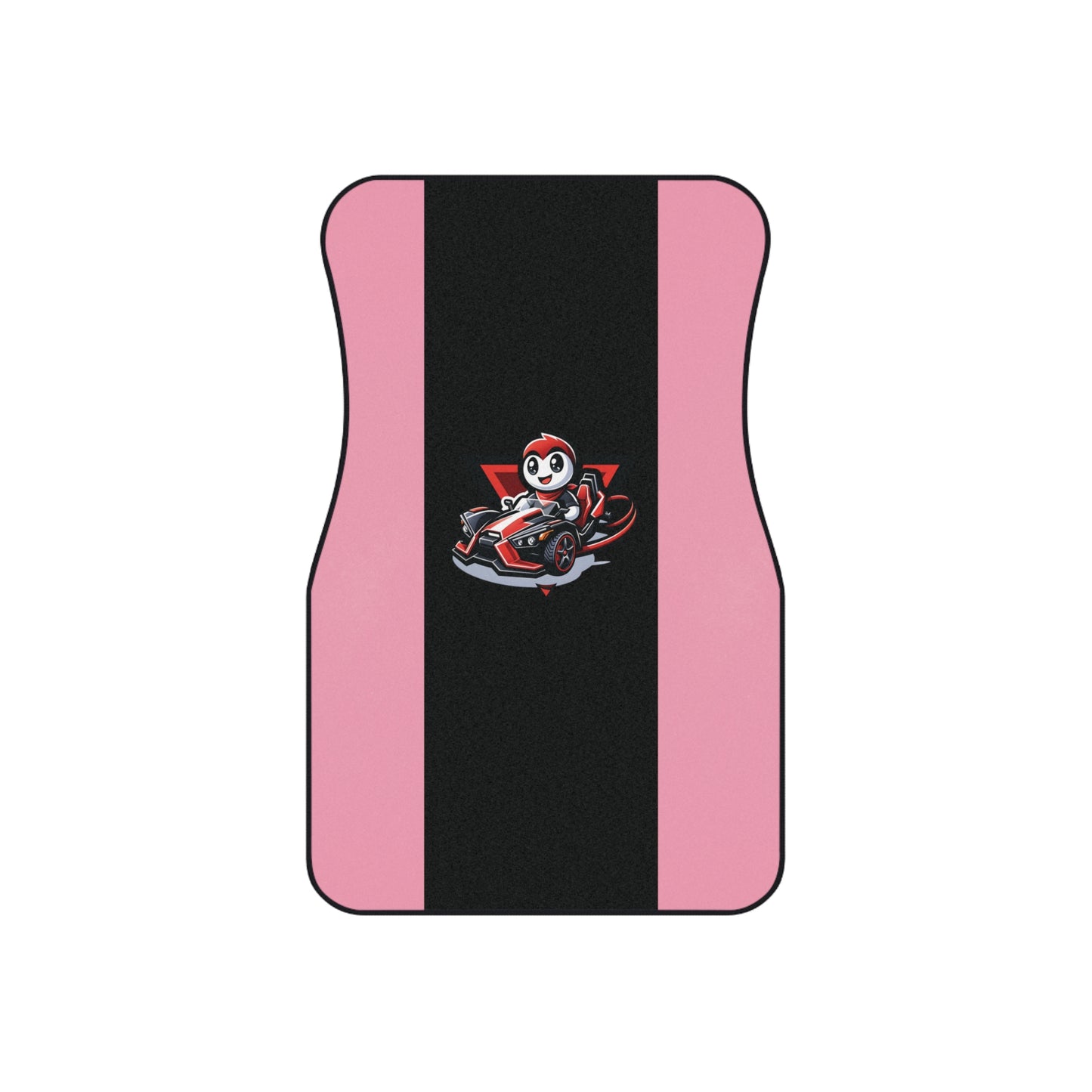 Pink & Black Logo Car Mats - Sling Life Fans