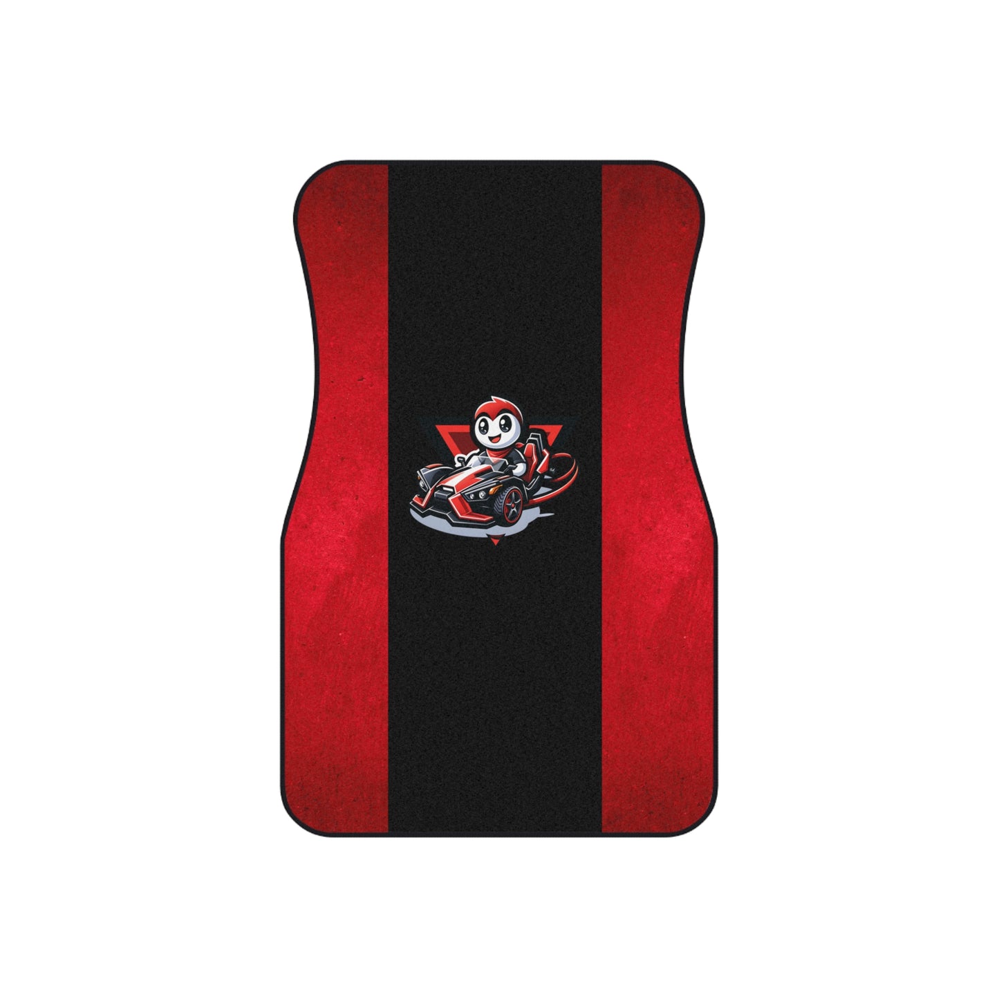 Red & Black Logo Car Mats - Sling Life Fans