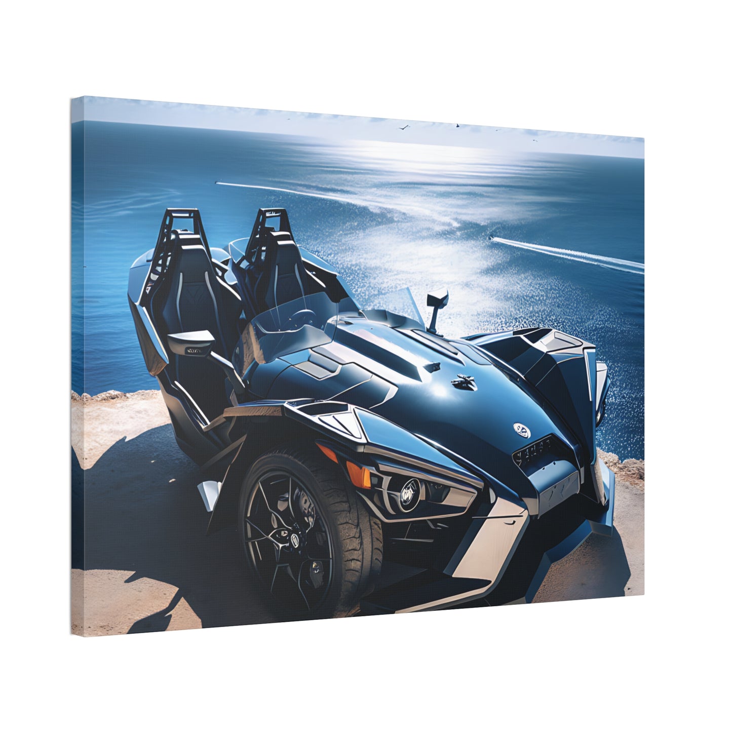 Polaris Slingshot Oceanside View Canvas - Sling Life Fans