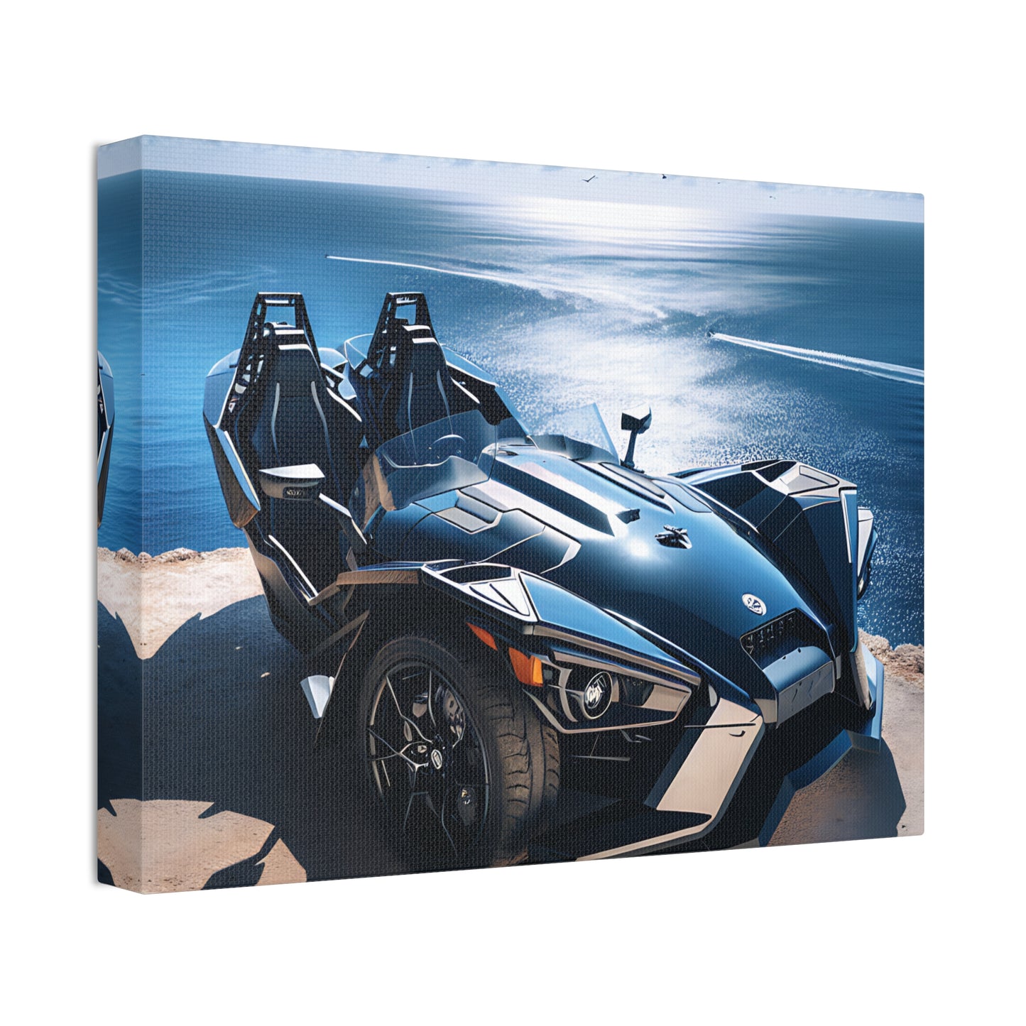 Polaris Slingshot Oceanside View Canvas - Sling Life Fans