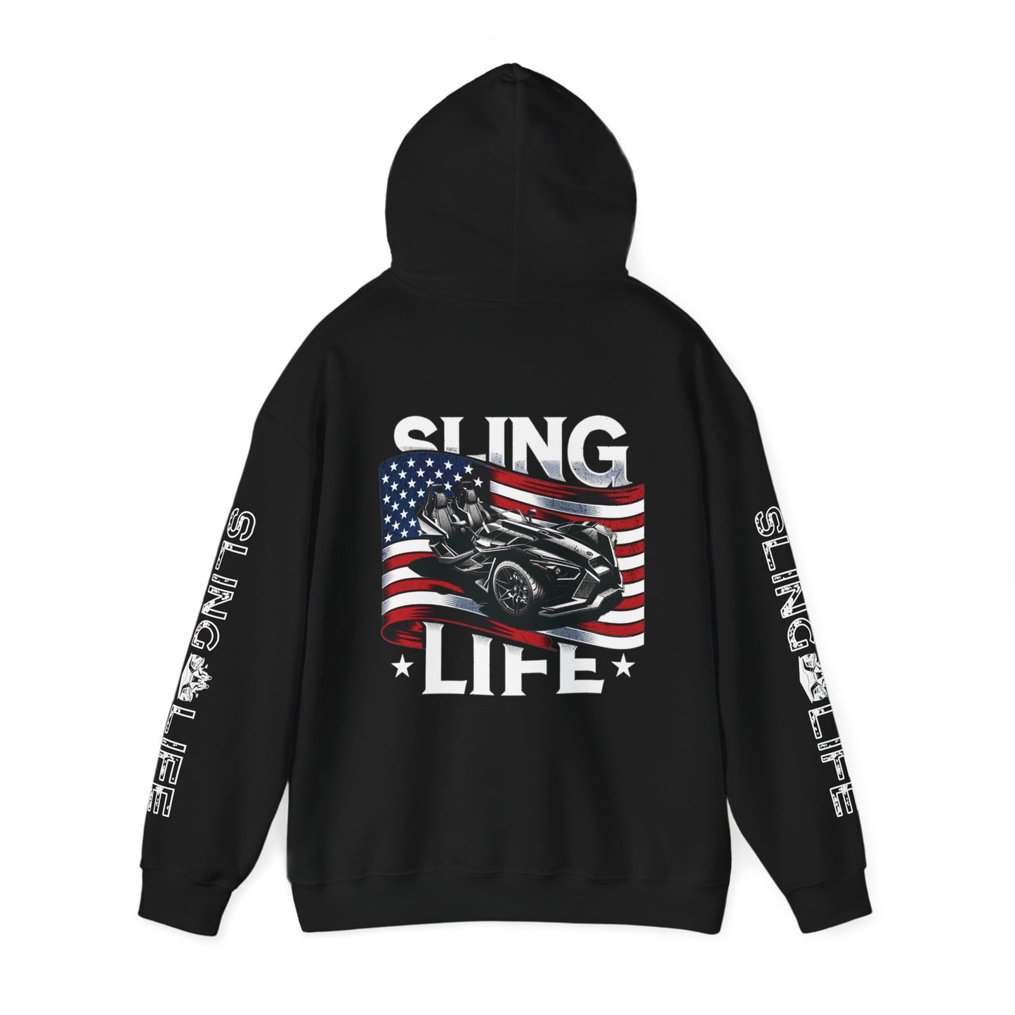 Sling Life American Flag Hoodie - Sling Life Fans