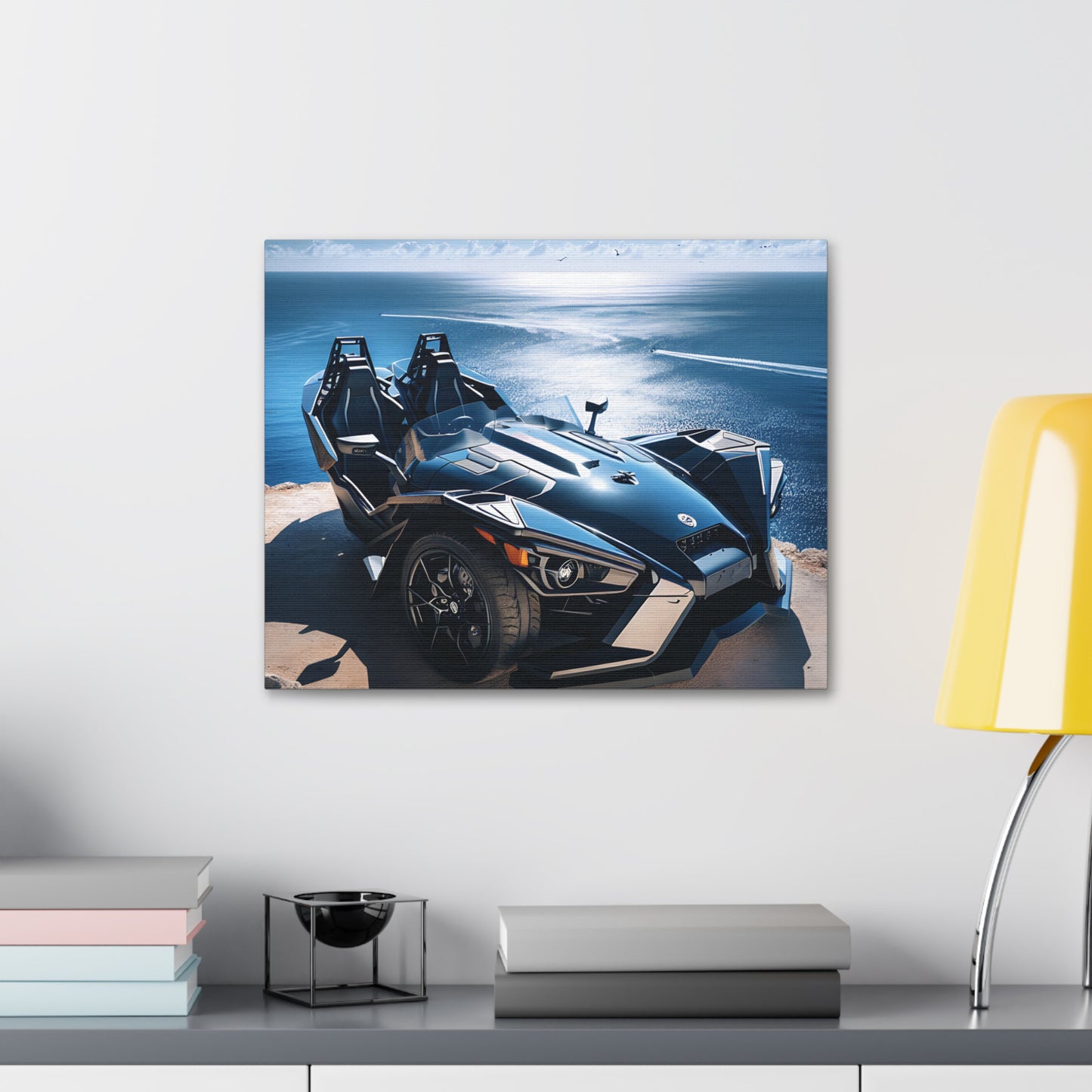 Polaris Slingshot Oceanside View Canvas - Sling Life Fans