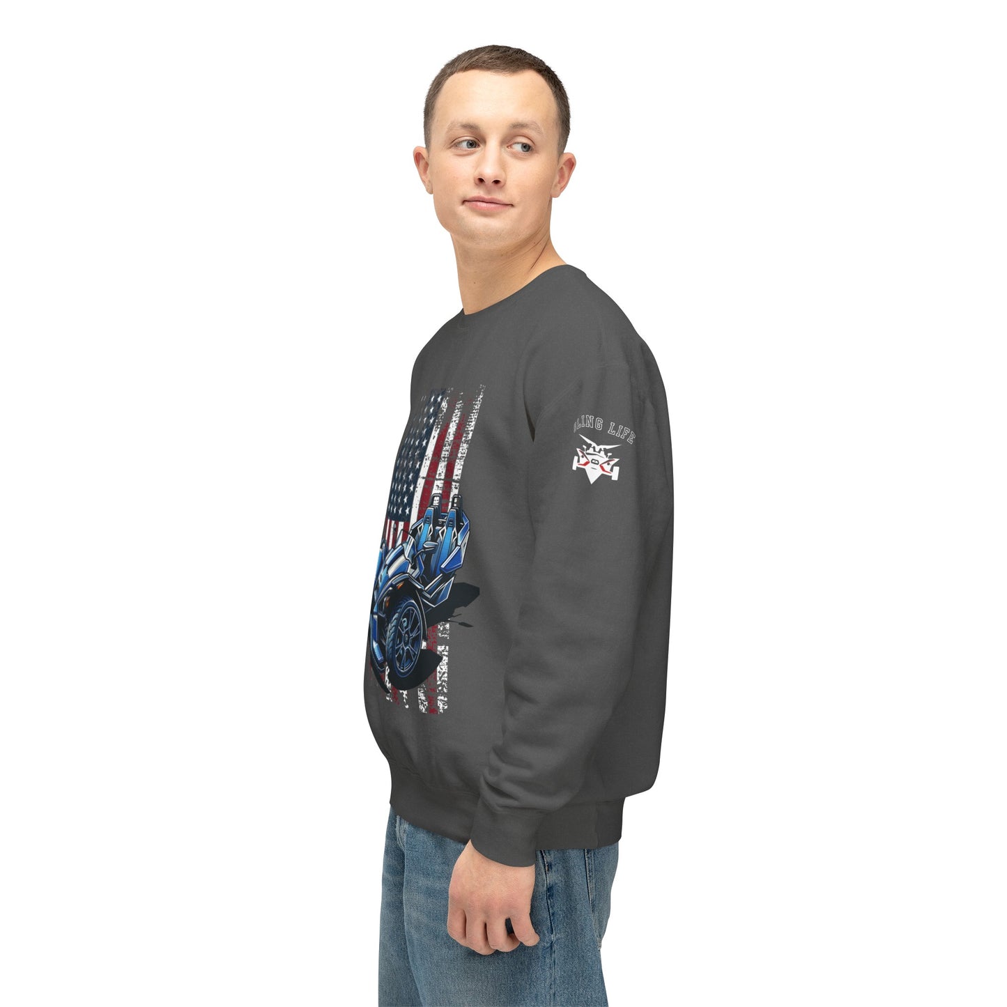 American Flag Sling Life Sweatshirt - Sling Life Fans