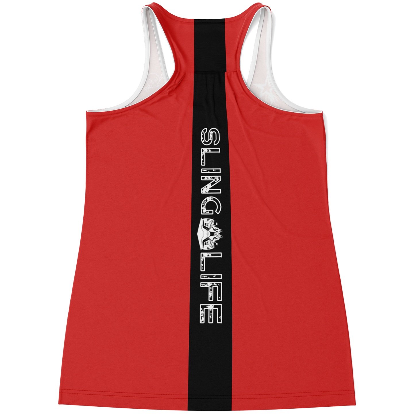 Red & Black Graffiti Sling Life Tank Top - Sling Life Fans