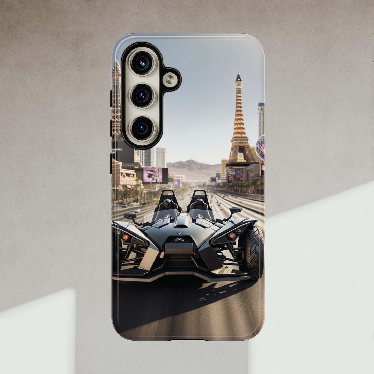 Polaris Slingshot Vegas Strip Tough Phone Case - Sling Life Fans