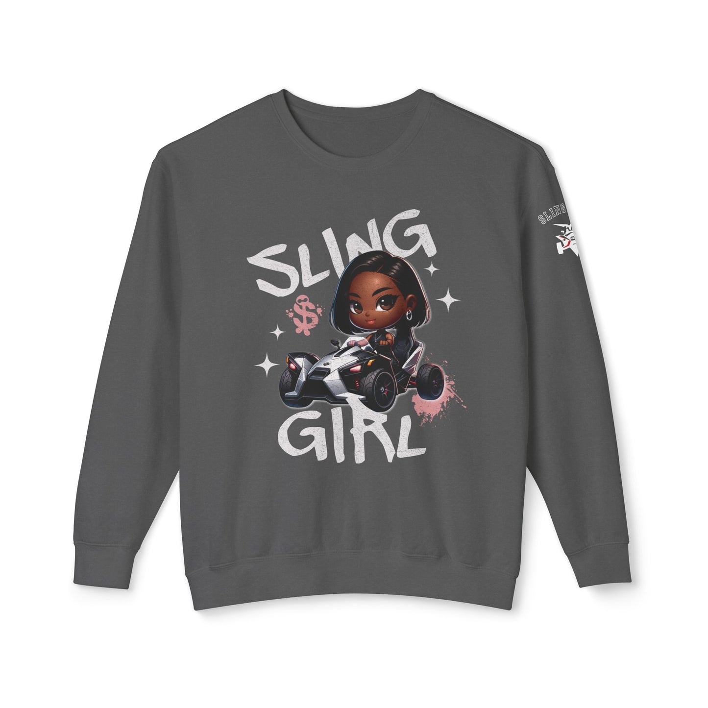 Chibi Girl Sling Life Sweatshirt - Sling Life Fans