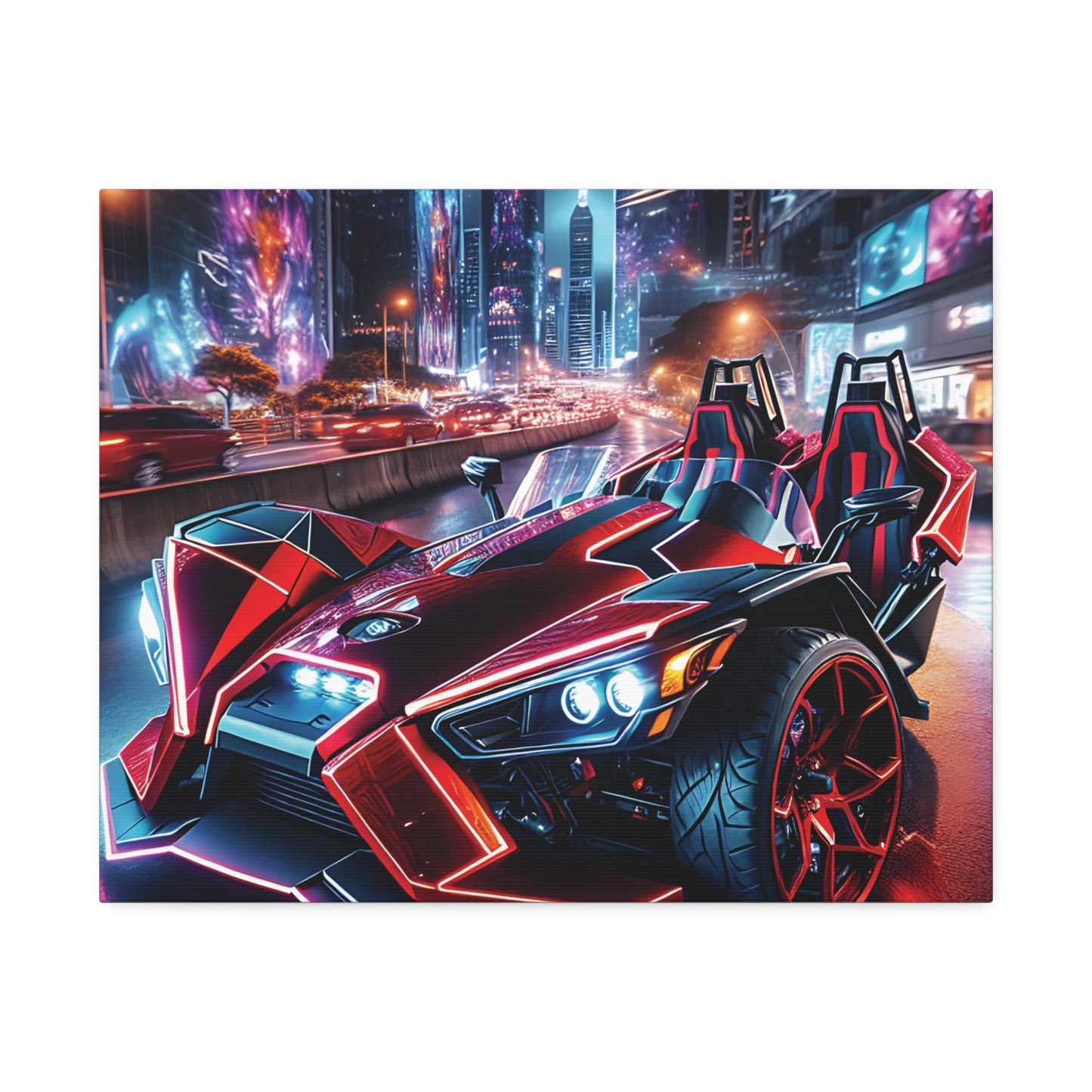 Polaris Slingshot Neon Lights Canvas - Sling Life Fans