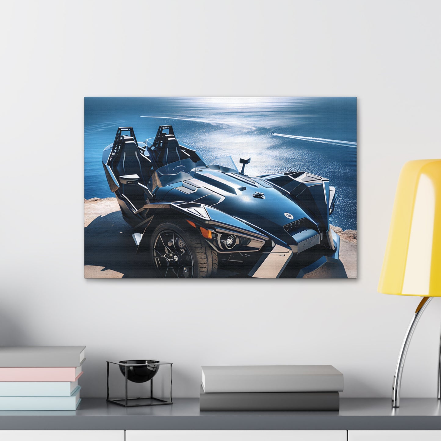 Polaris Slingshot Oceanside View Canvas - Sling Life Fans