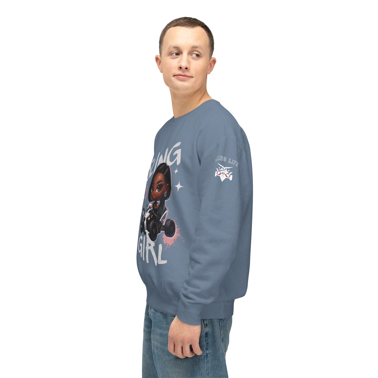 Chibi Girl Sling Life Sweatshirt - Sling Life Fans