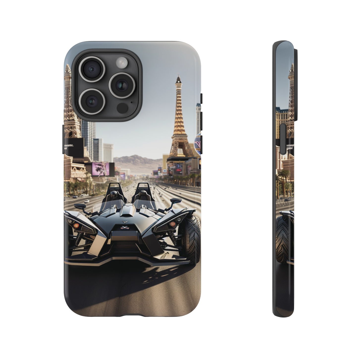 Polaris Slingshot Vegas Strip Tough Phone Case - Sling Life Fans
