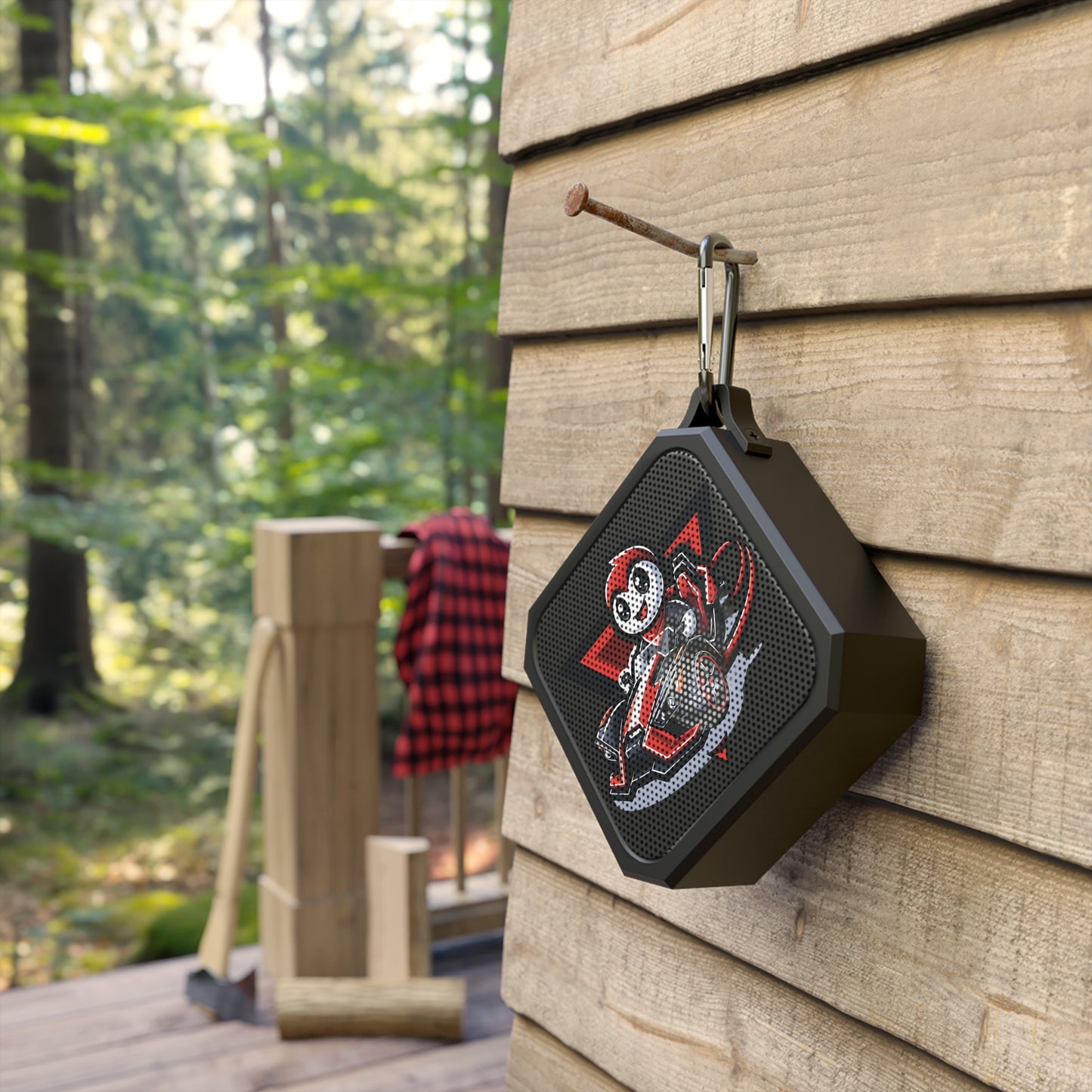 Mascot Logo Outdoor Bluetooth Speaker - Sling Life Fans