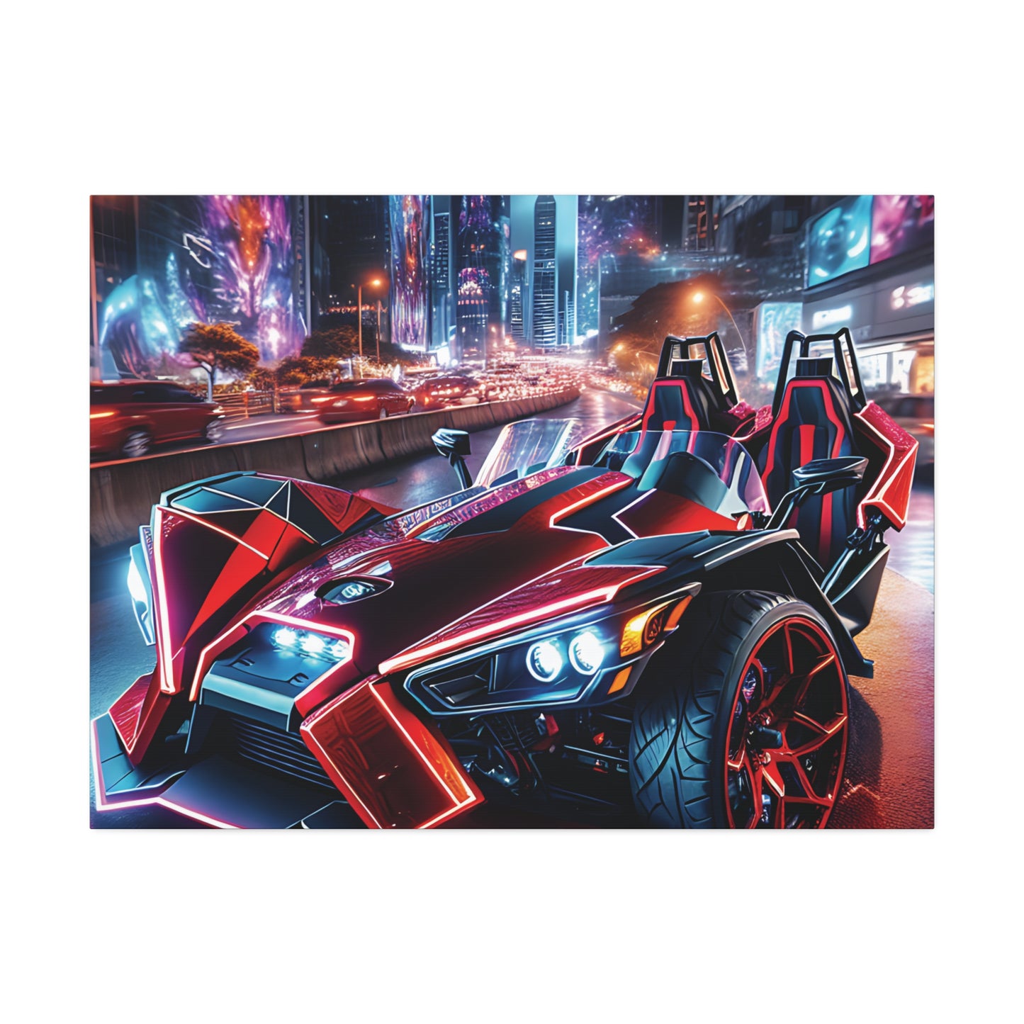 Polaris Slingshot Neon Lights Canvas - Sling Life Fans