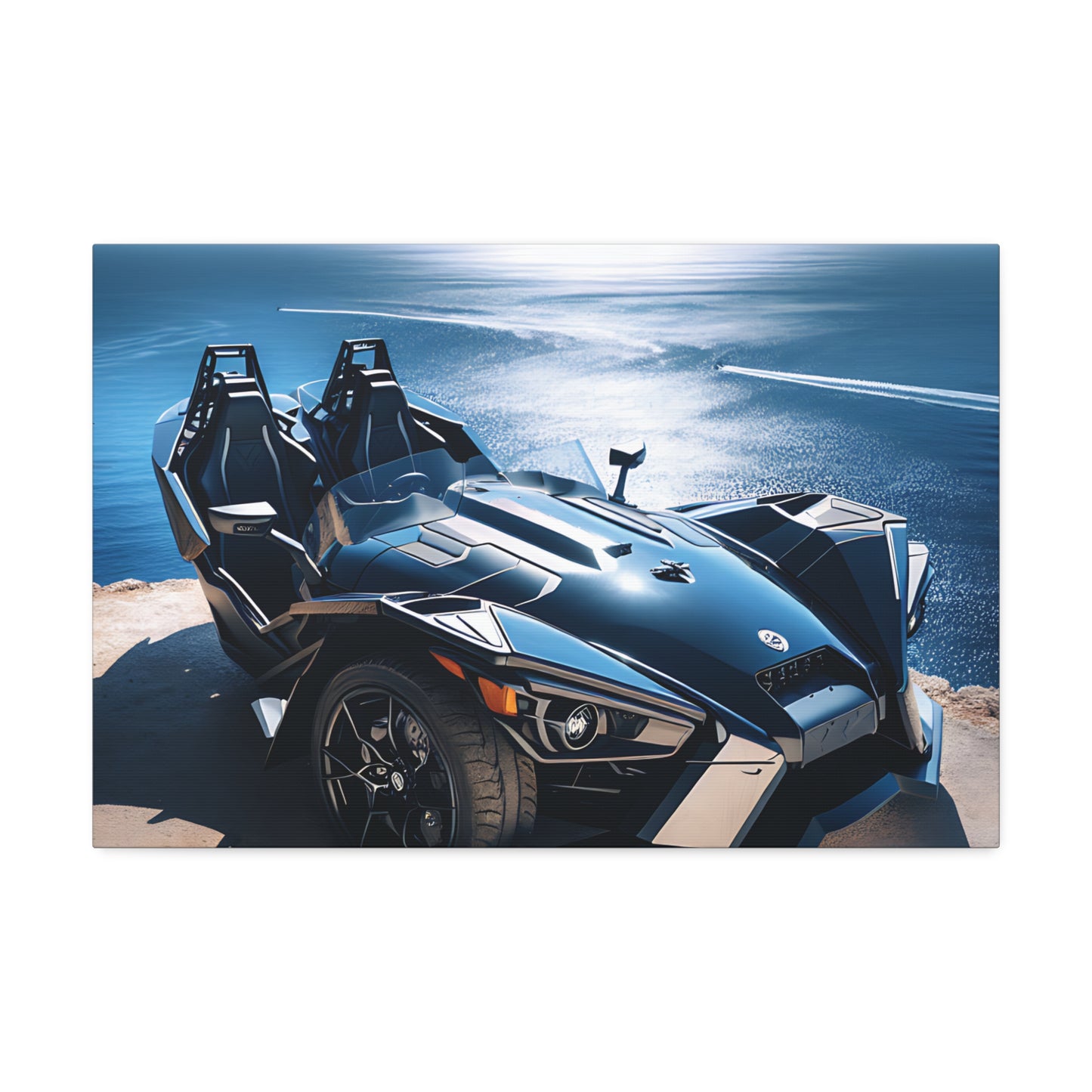 Polaris Slingshot Oceanside View Canvas - Sling Life Fans