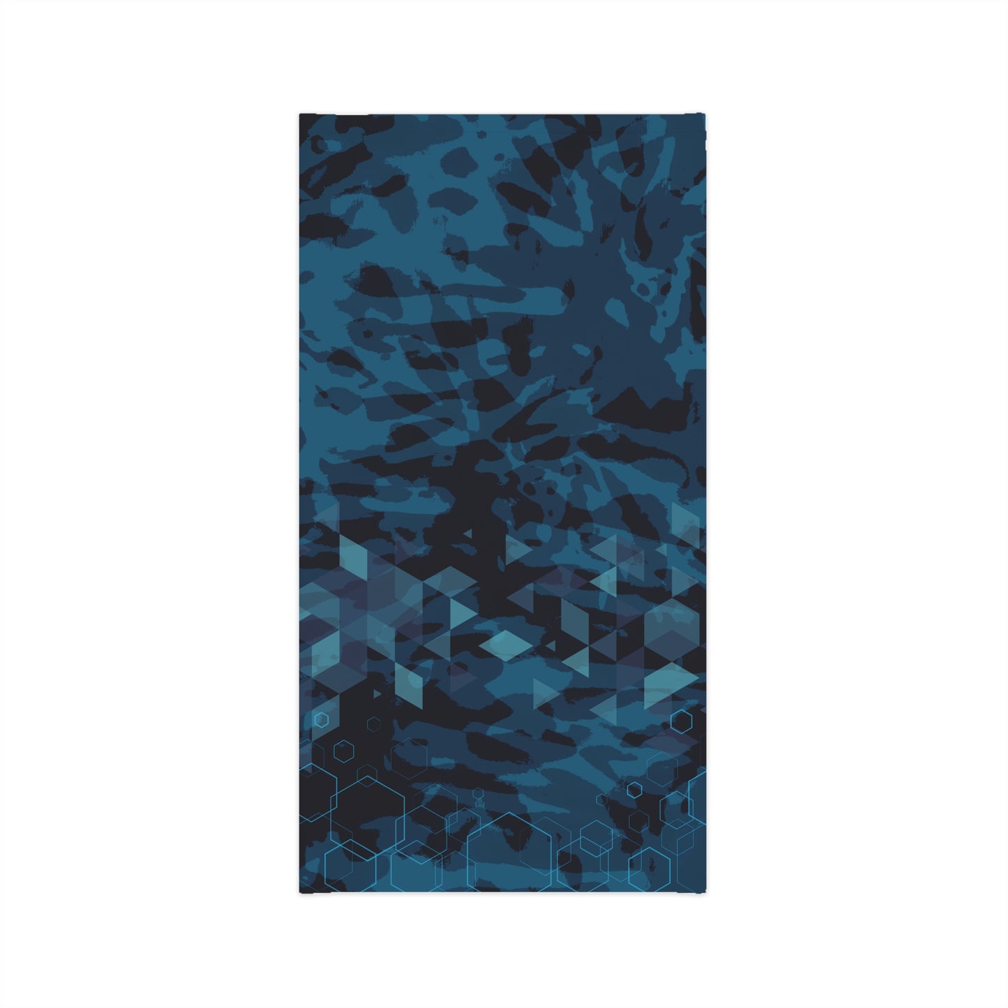 Blue Geometric Sling Life Lightweight Neck Gaiter - Sling Life Fans
