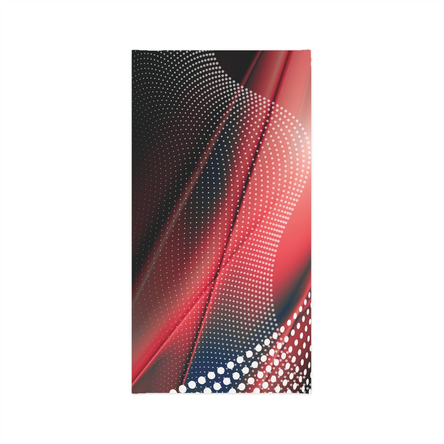 Black & Red Geometric Sling Life Lightweight Neck Gaiter - Sling Life Fans