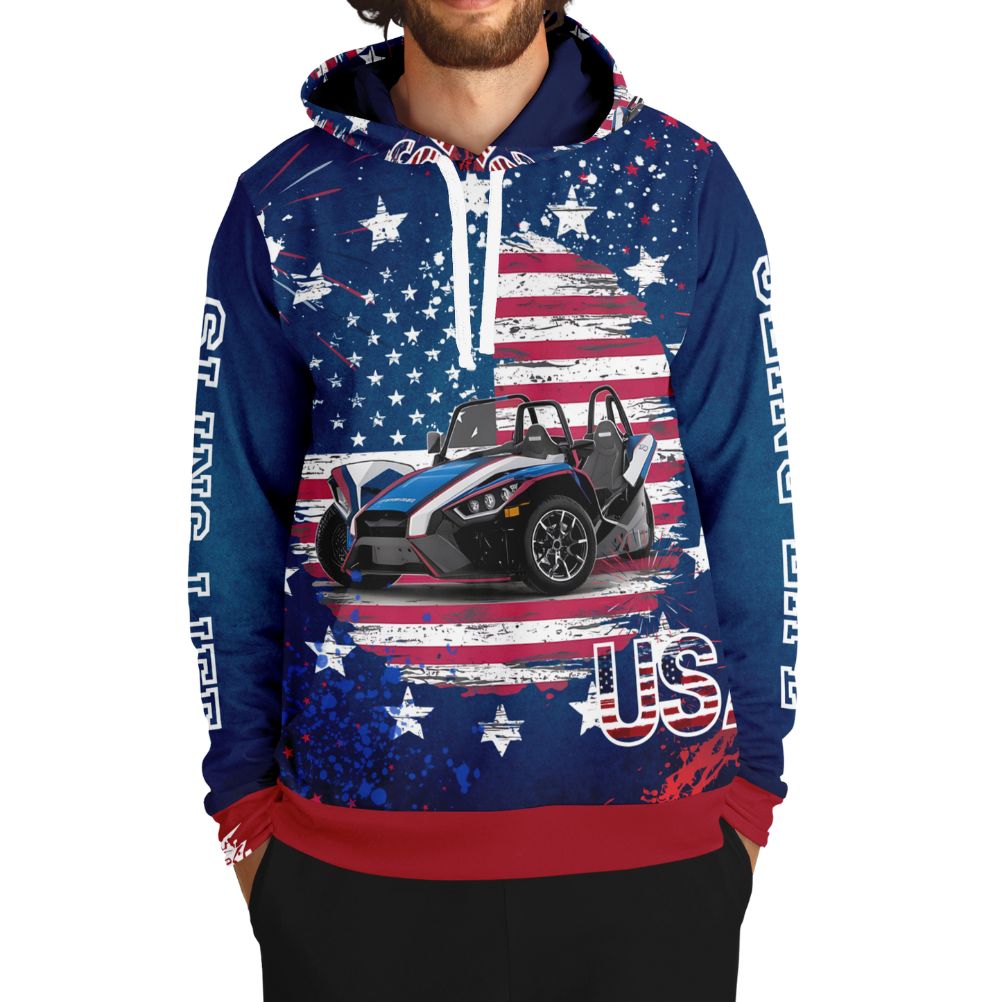 American Pride Slingshot (AOP) Hoodie - Sling Life Fans