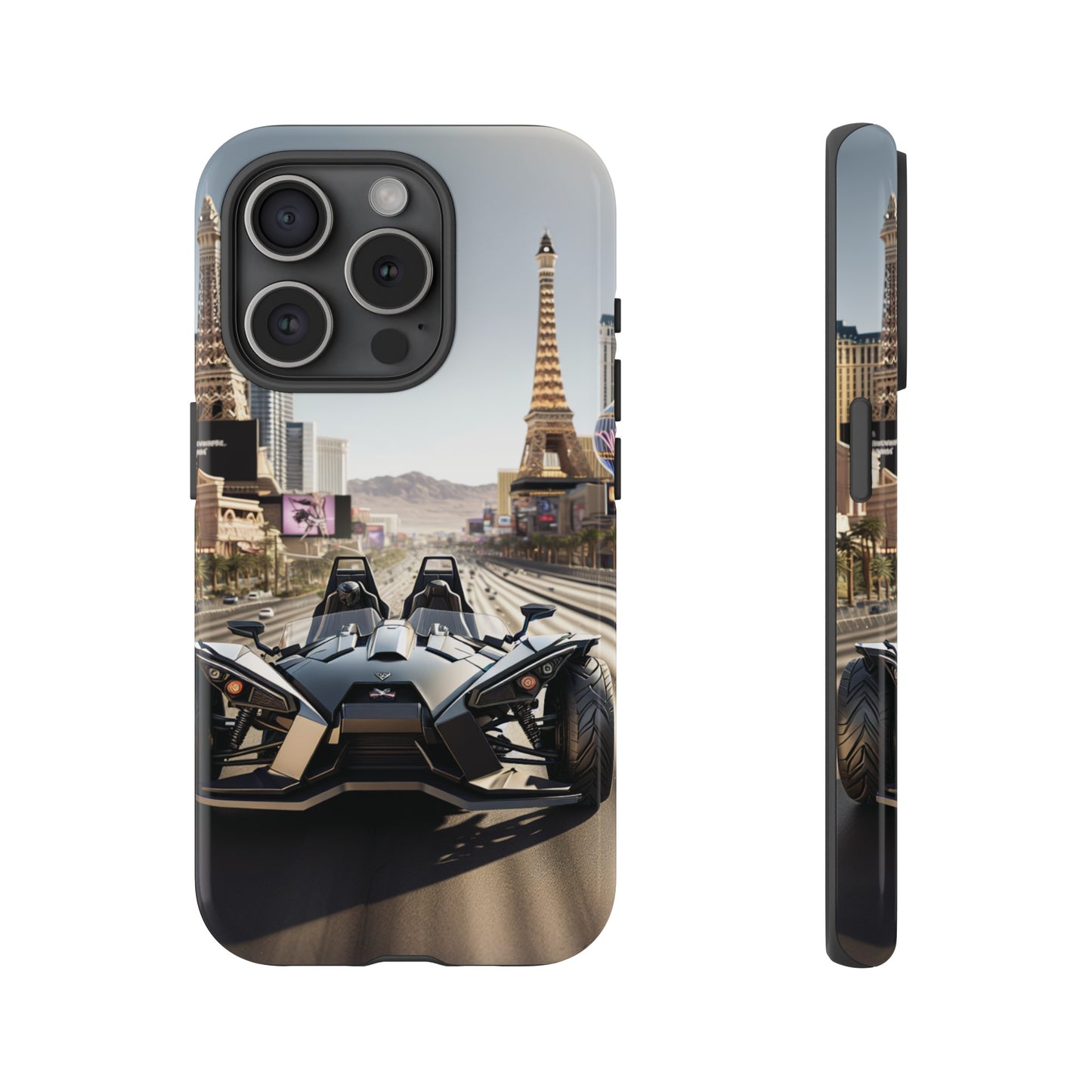 Polaris Slingshot Vegas Strip Tough Phone Case - Sling Life Fans