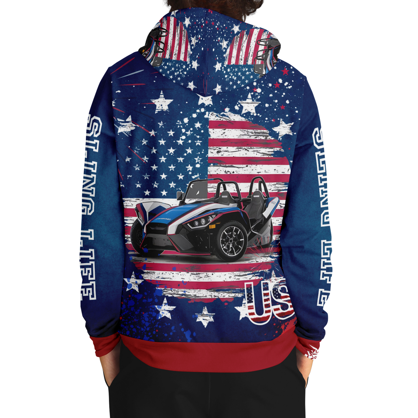 American Pride Slingshot (AOP) Hoodie - Sling Life Fans