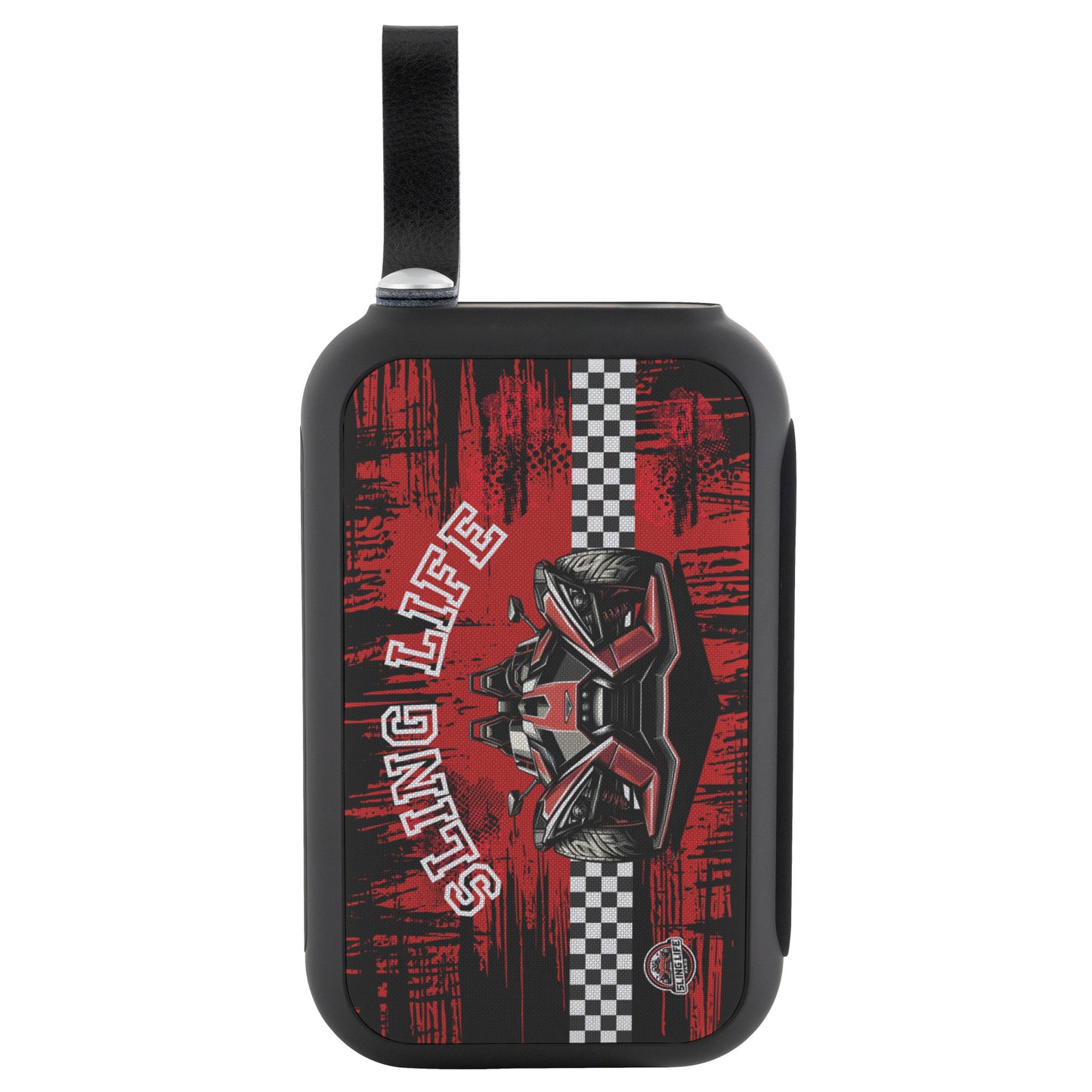 Black & Red Racing Bluetooth Speaker - Sling Life Fans