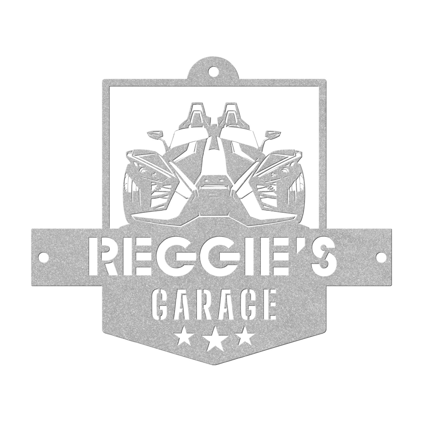 Customized Name Slingshot Gargage Metal Sign - Sling Life Fans