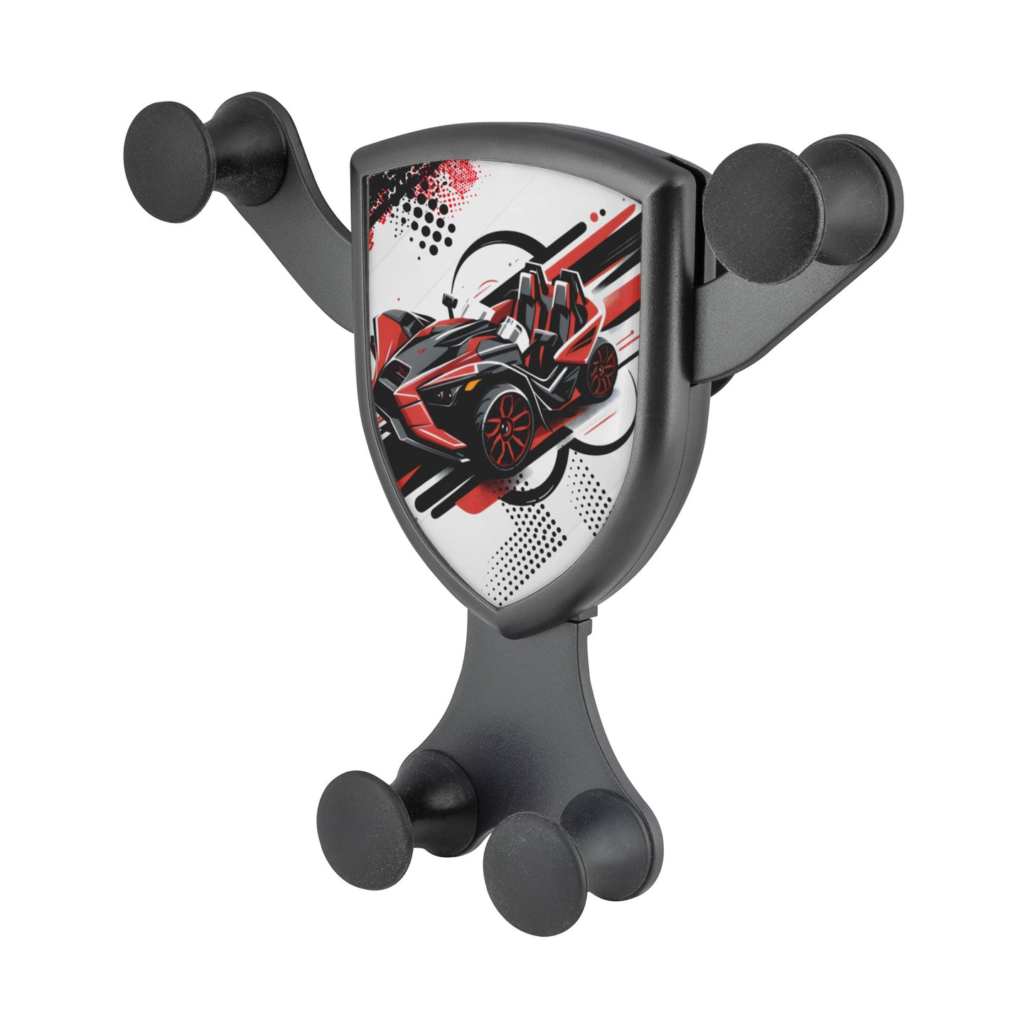 Red & Black Slingshot Graphic Wireless Car Charger - Sling Life Fans