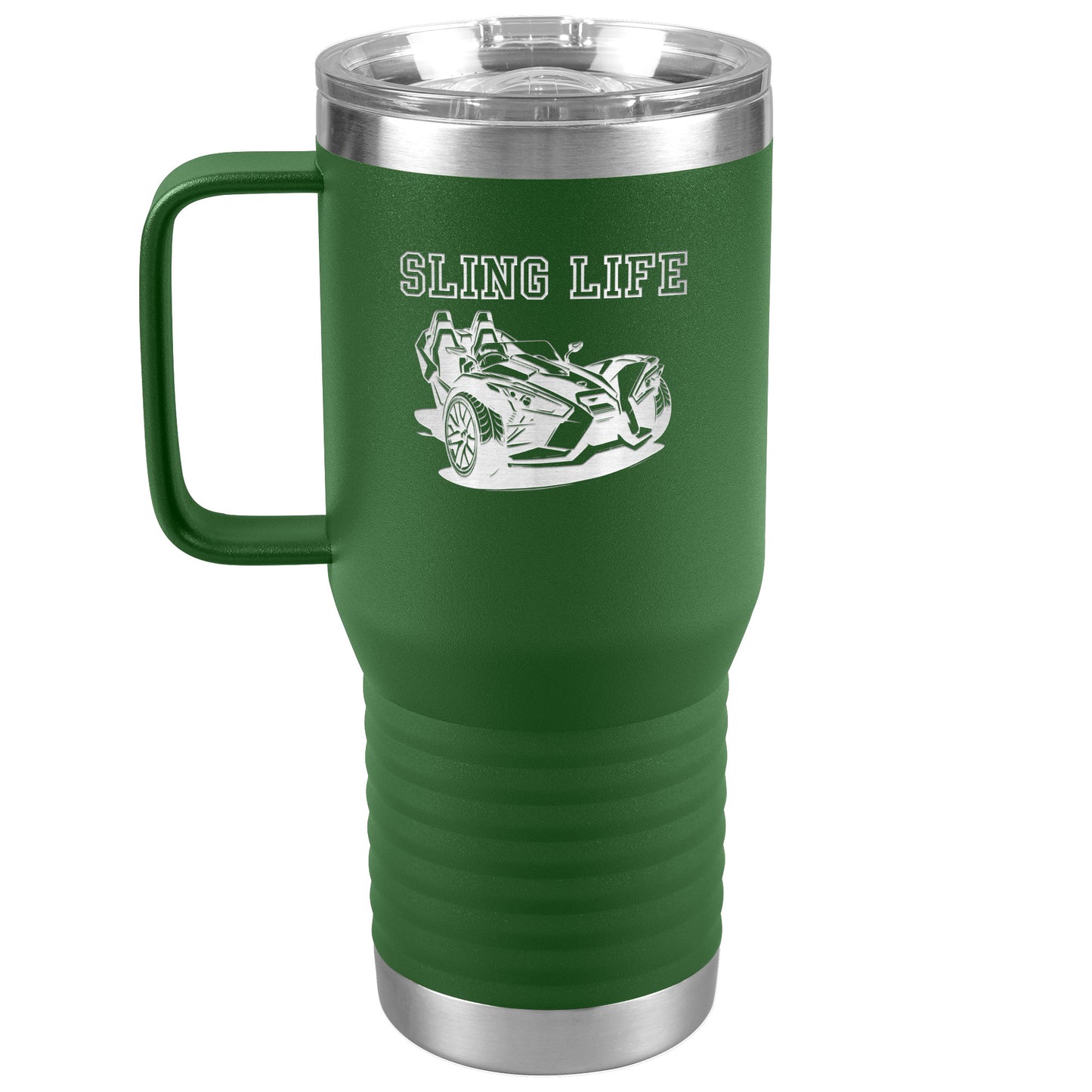 Sling Life Etched Silhouette 20 oz Tumbler - Sling Life Fans