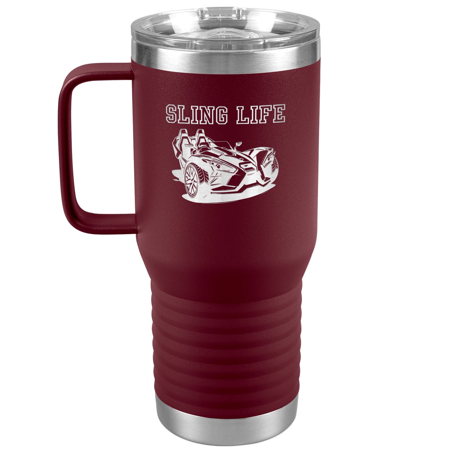 Sling Life Etched Silhouette 20 oz Tumbler - Sling Life Fans