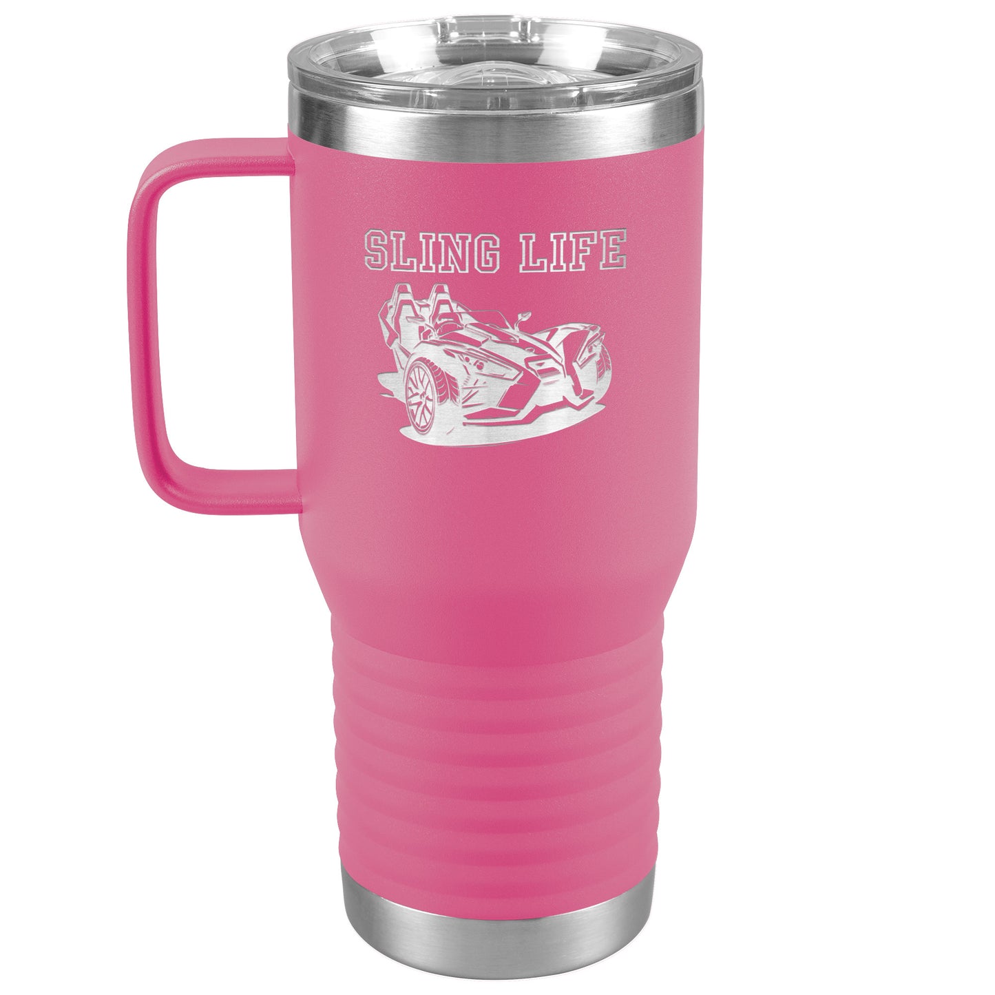 Sling Life Etched Silhouette 20 oz Tumbler - Sling Life Fans