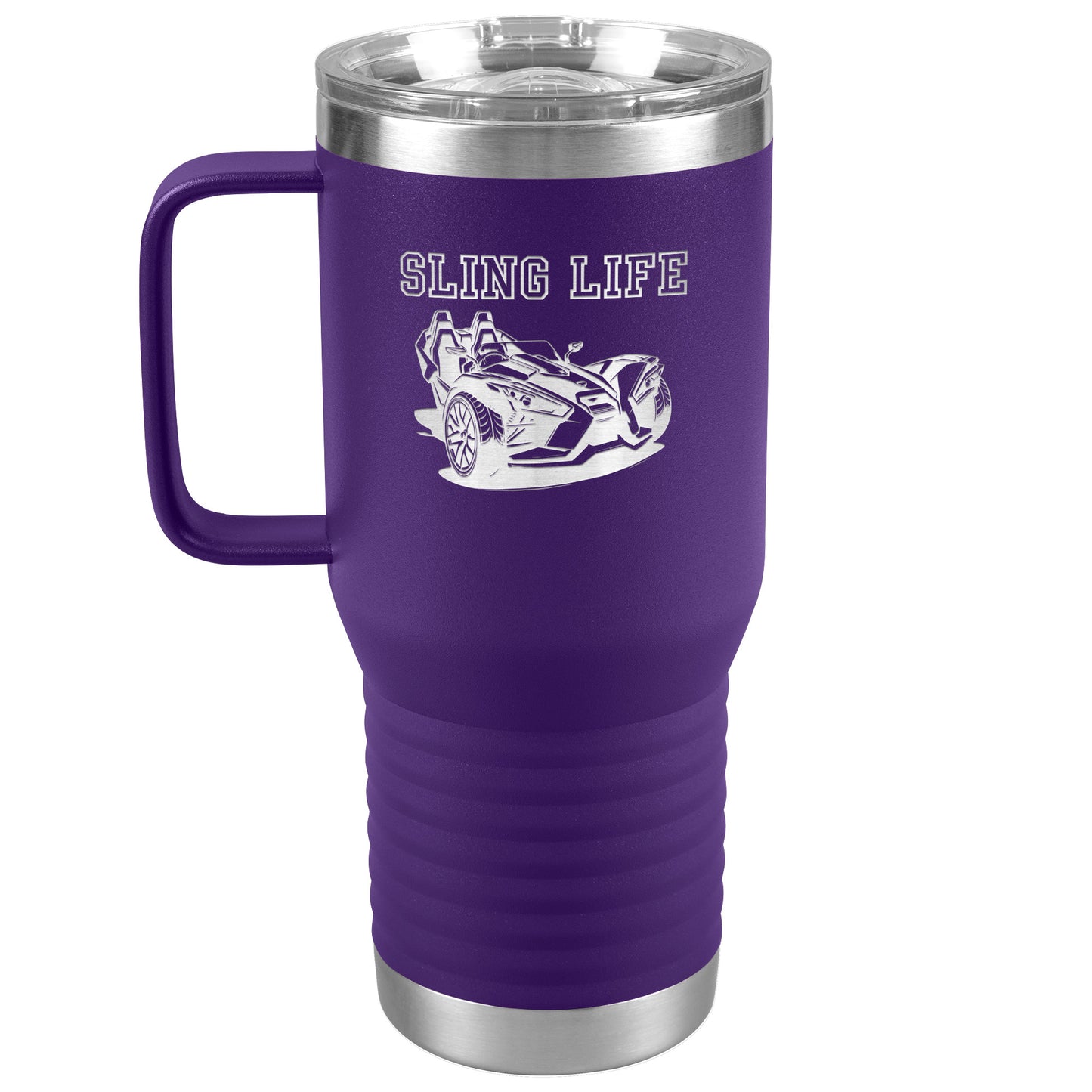 Sling Life Etched Silhouette 20 oz Tumbler - Sling Life Fans