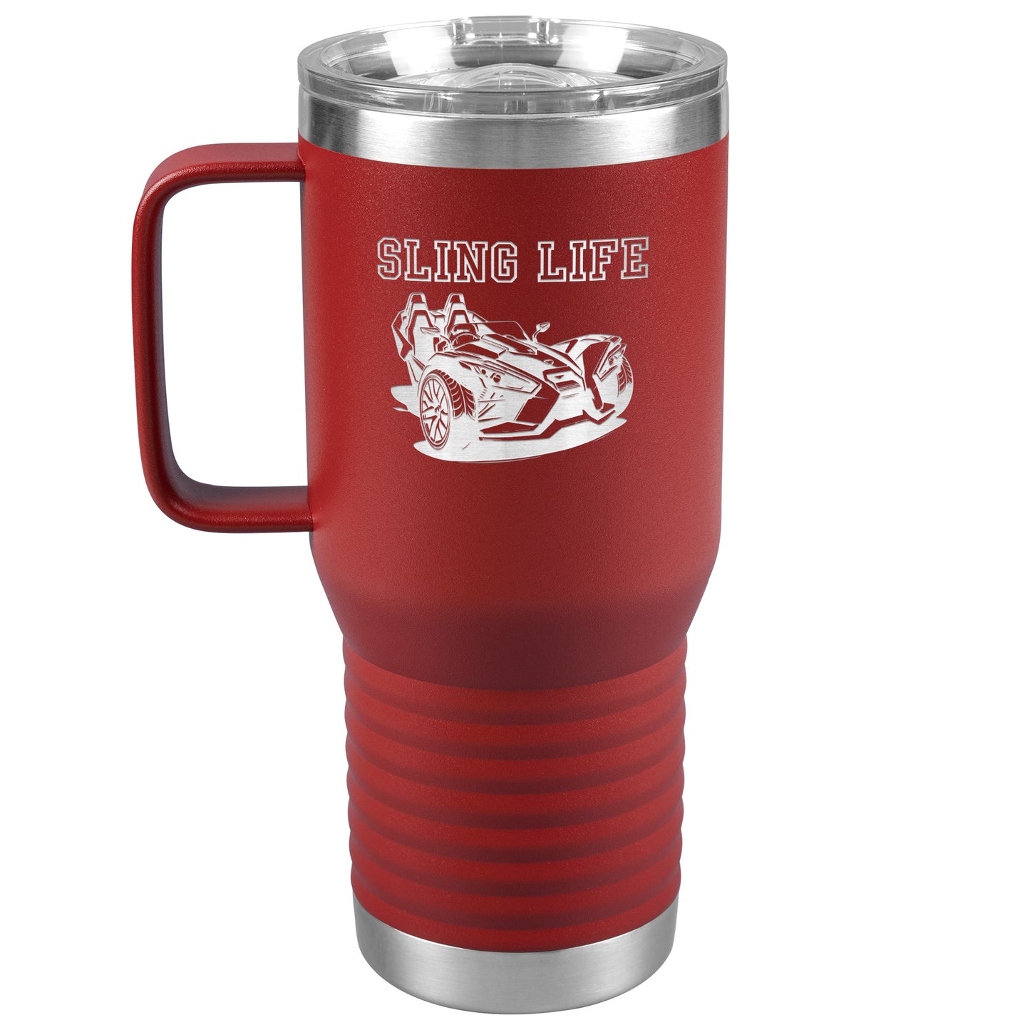 Sling Life Etched Silhouette 20 oz Tumbler - Sling Life Fans
