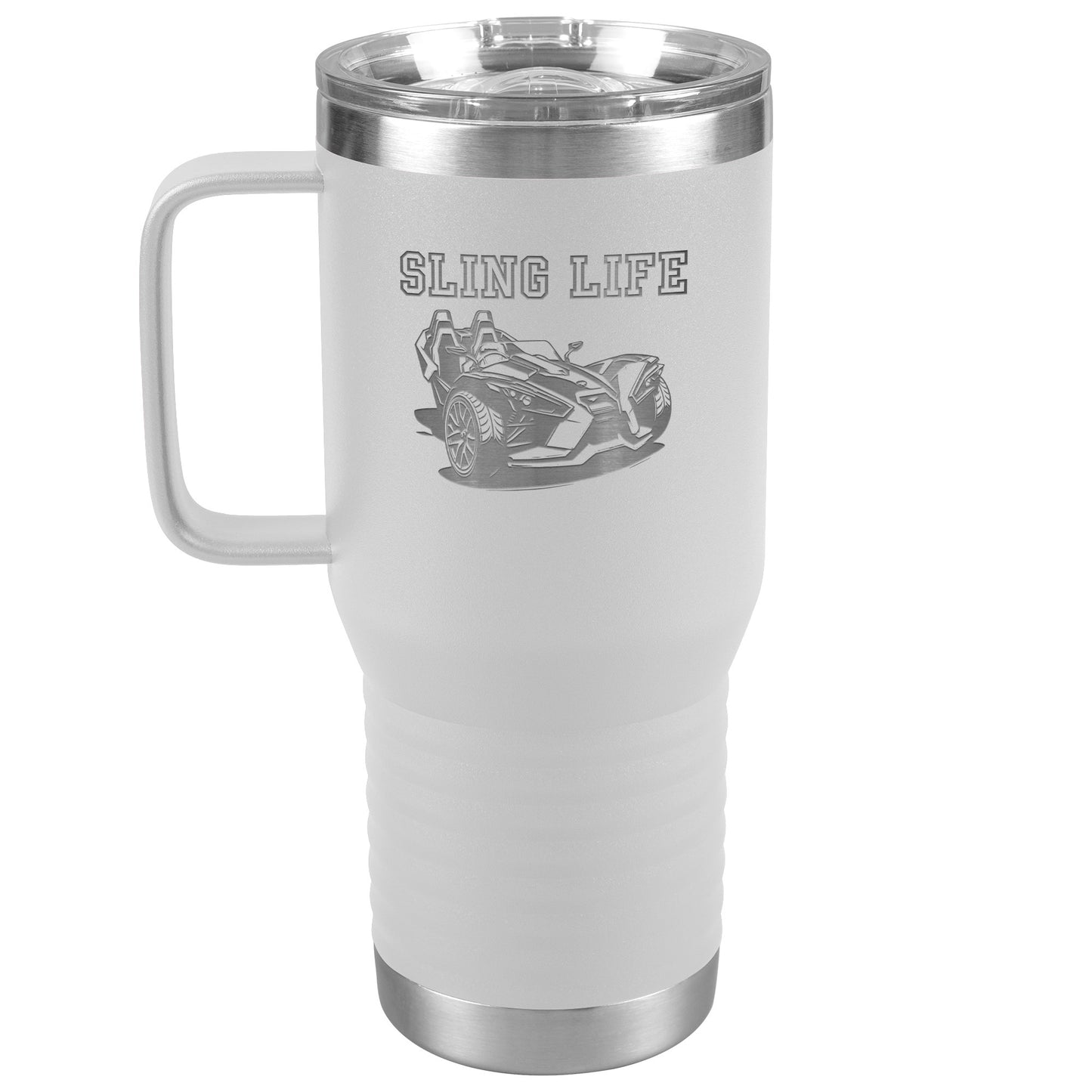 Sling Life Etched Silhouette 20 oz Tumbler - Sling Life Fans