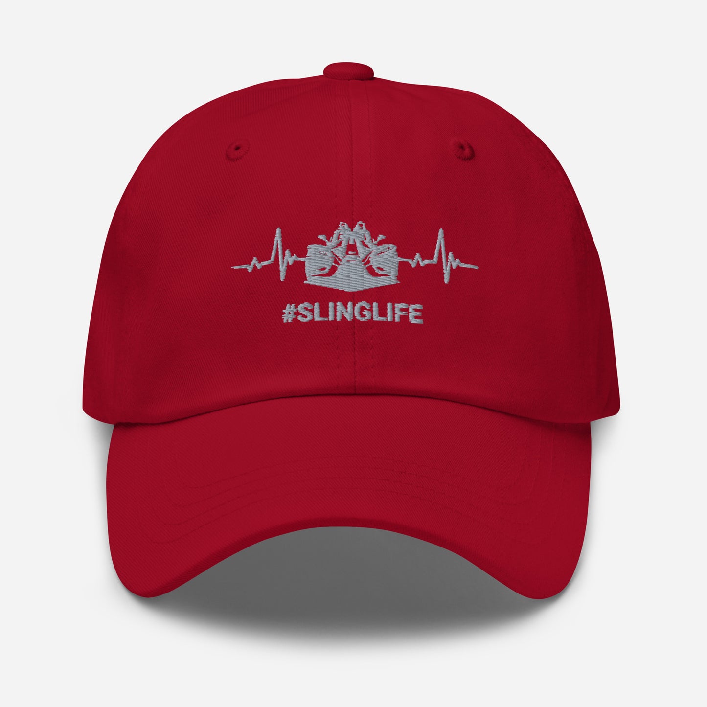Slingshot Heartbeat Embroidered Hat - Sling Life Fans