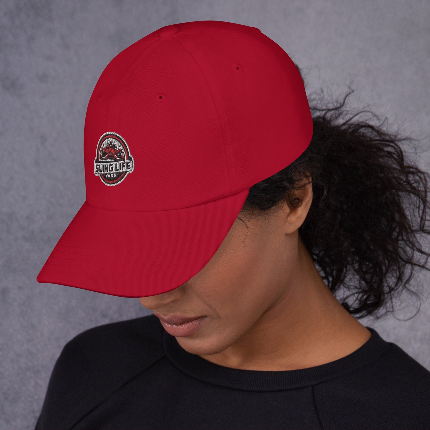 Sling Life Fans Logo Embroidered Hat - Sling Life Fans