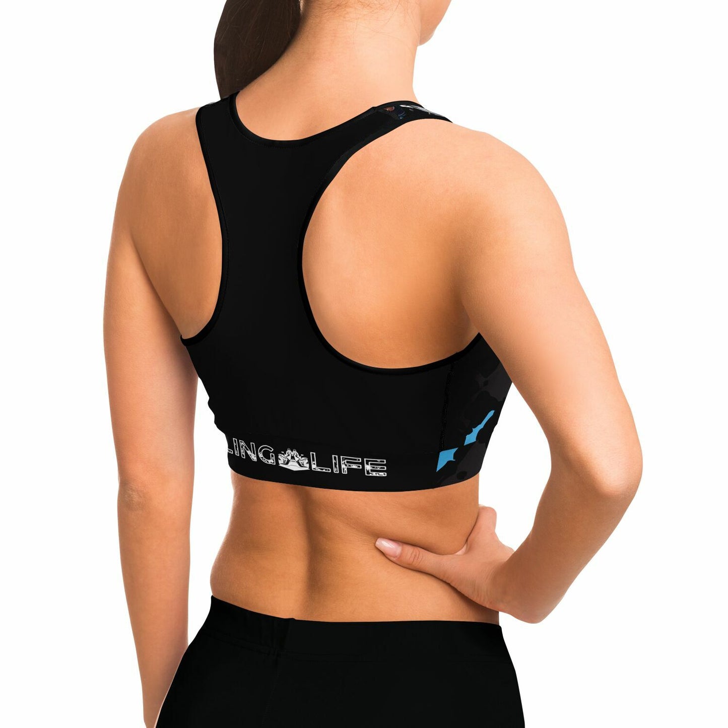 Chibi Girl Sling Life Sports Bra - Sling Life Fans